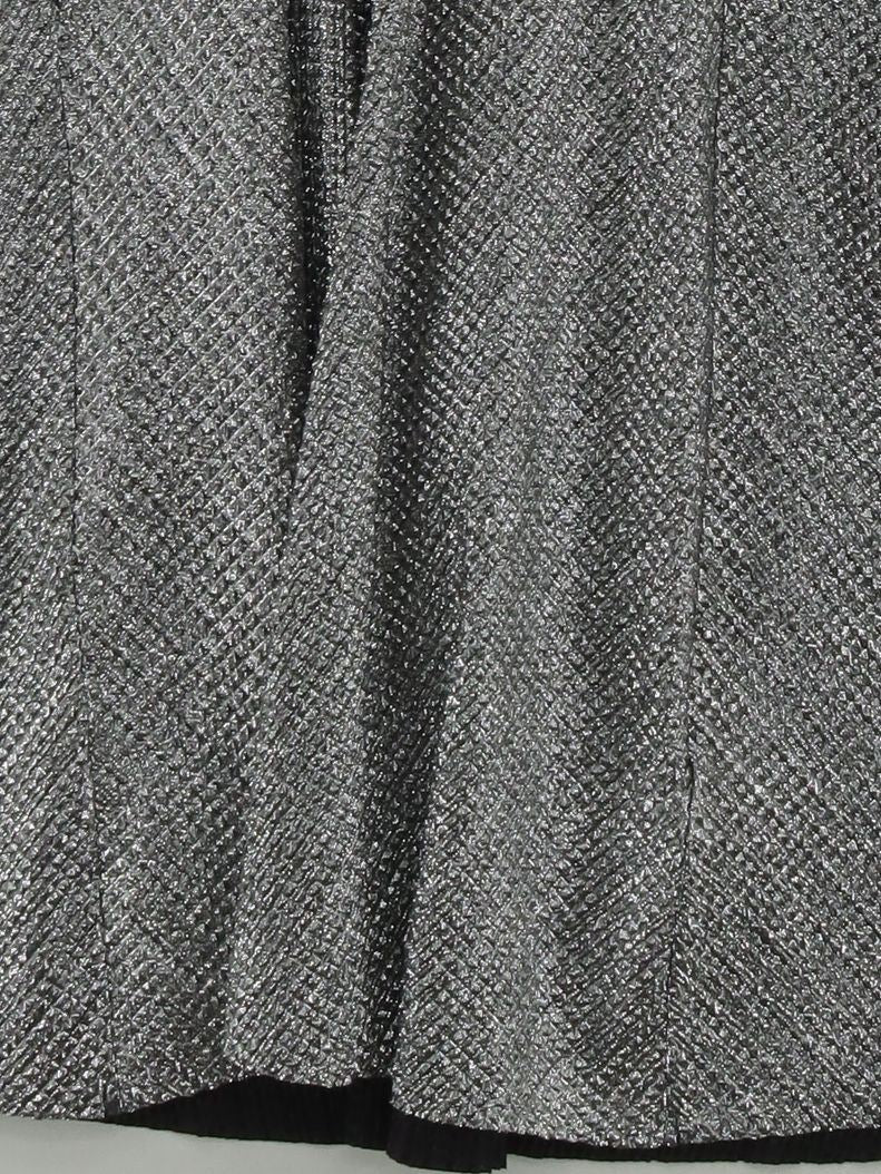 Topshop Wrap Mini Dress UK10 in Silver - Image 4