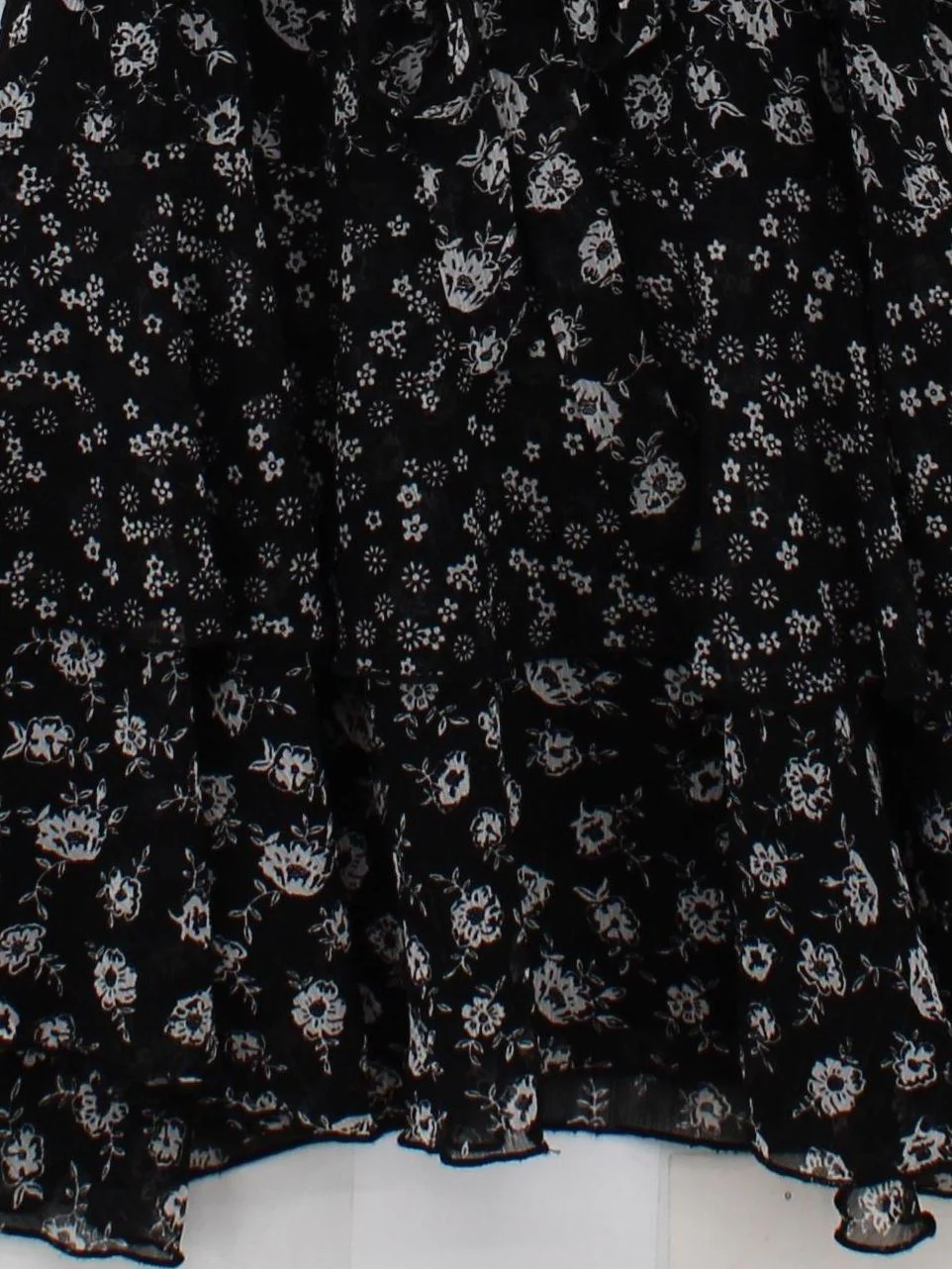 Topshop Wrap Mini Dress UK8 in Black - Image 4