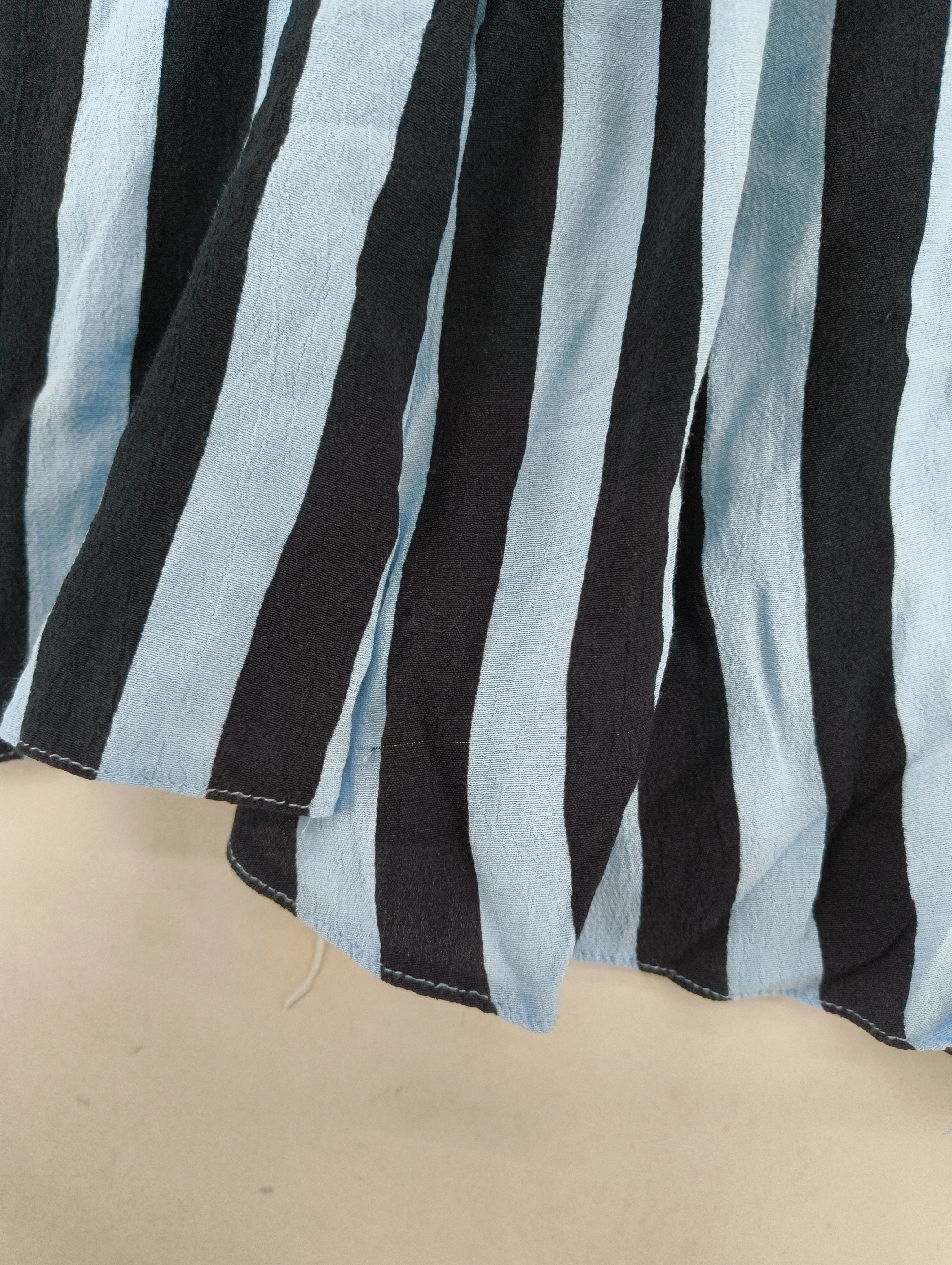 Topshop Wrap Mini Dress UK8 in Blue - Image 5