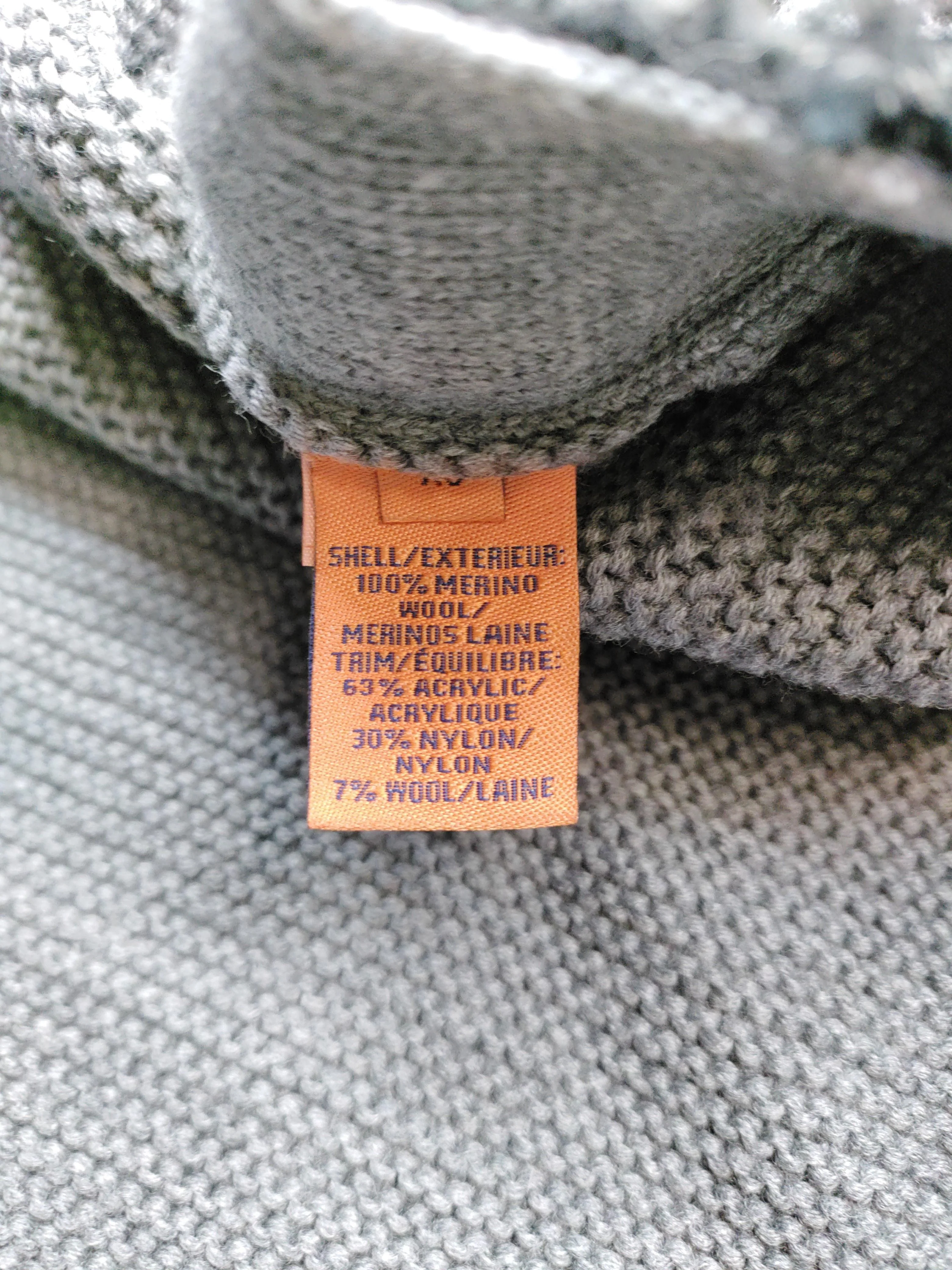 Tory Burch Women's Cardigan XS Grey Wool with Acrylic, Nylon, Wool Cardigan - Image 9