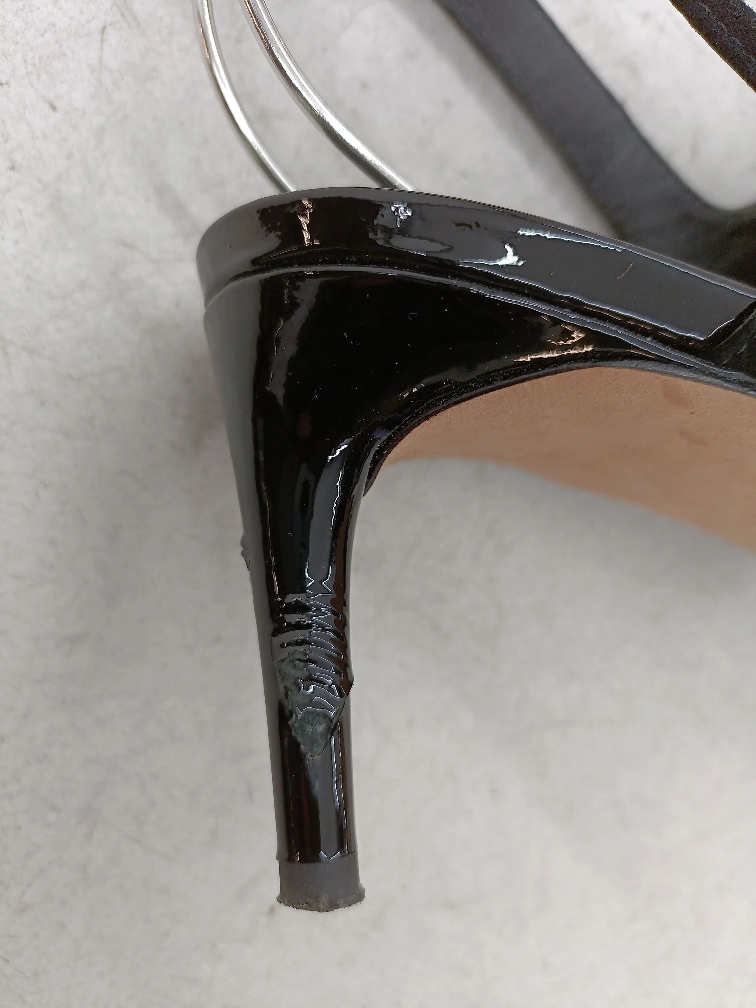 Tory Burch Women's Heels UK 7 Black Leather with Suede Court - Image 8