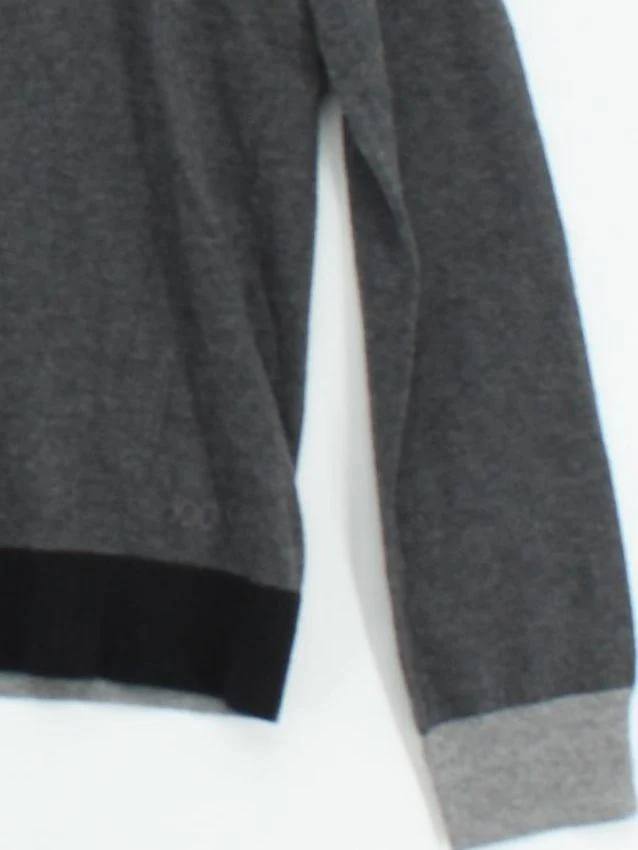 Tory Burch Women's Jumper M Grey 100% Cashmere Crew Neck Pullover - Image 4