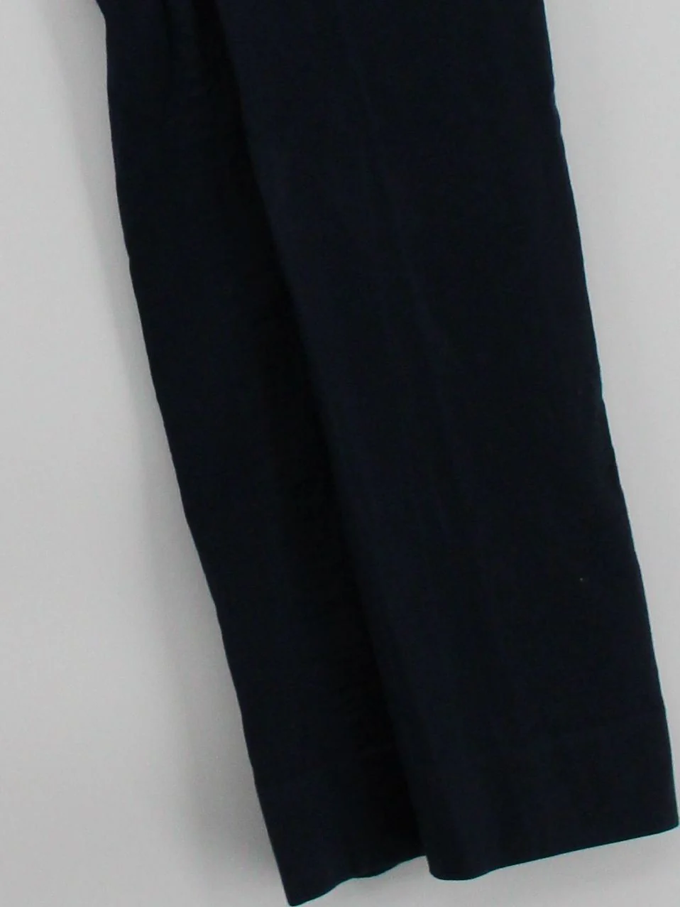 Tory Burch Women's Trousers S Blue Cotton with Spandex Straight Chino - Image 4