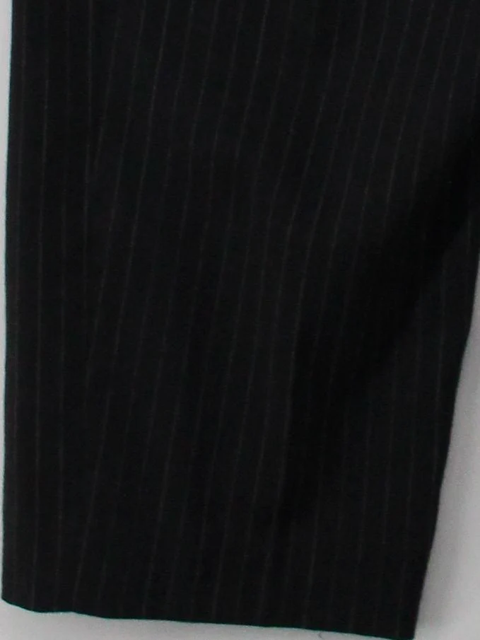 Toteme Men's Suit Trousers W 32 in Black Wool - Image 4