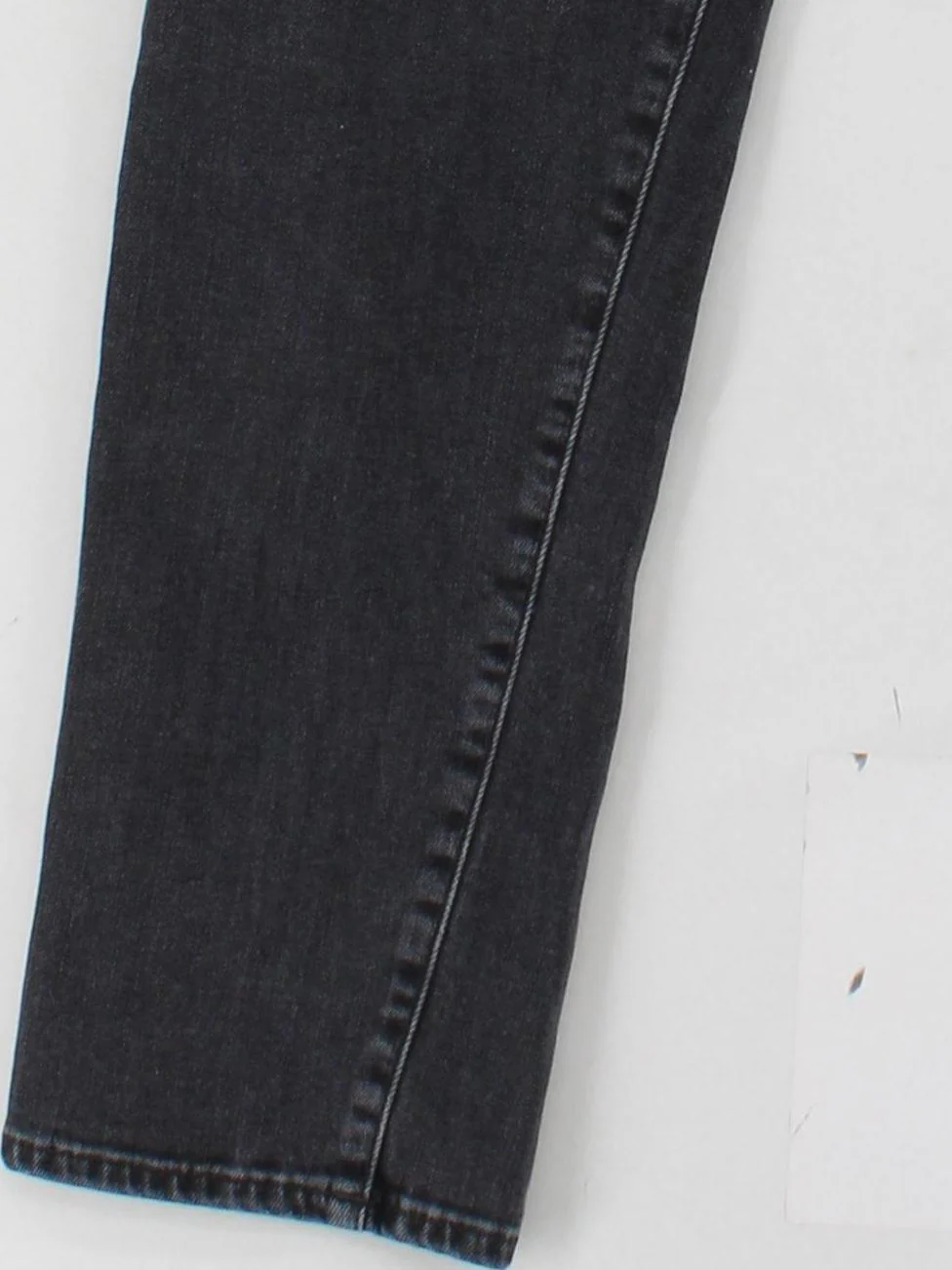 Totême Women's Jeans W 25 in; L 32 in Black Cotton with Elastane Straight - Image 4