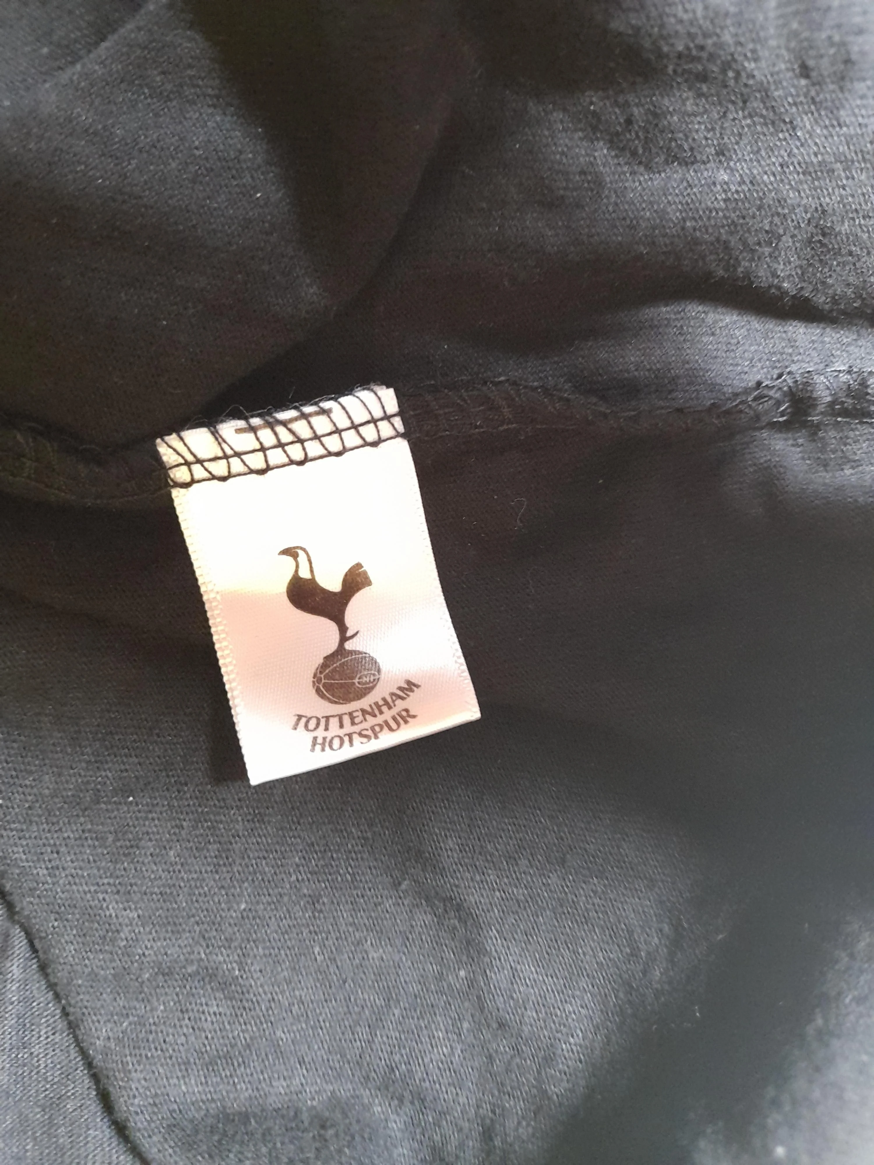 Tottenham Hotspur Men's T-Shirt XXL Black 100% Cotton Basic - Image 5