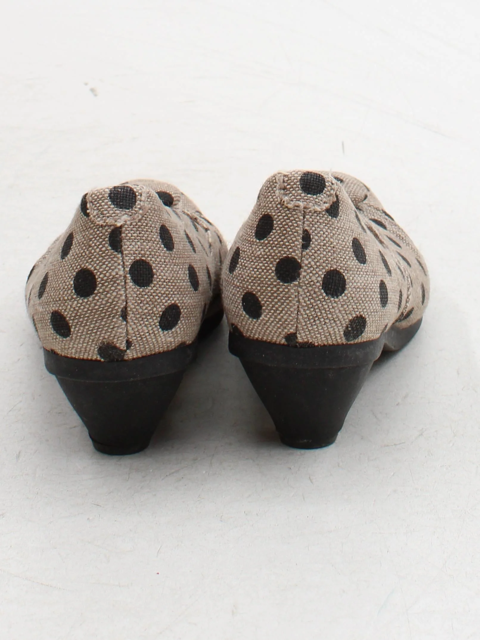 Tracey Neuls Women's Heels UK 7 Tan Polkadot 100% Other Court - Image 3