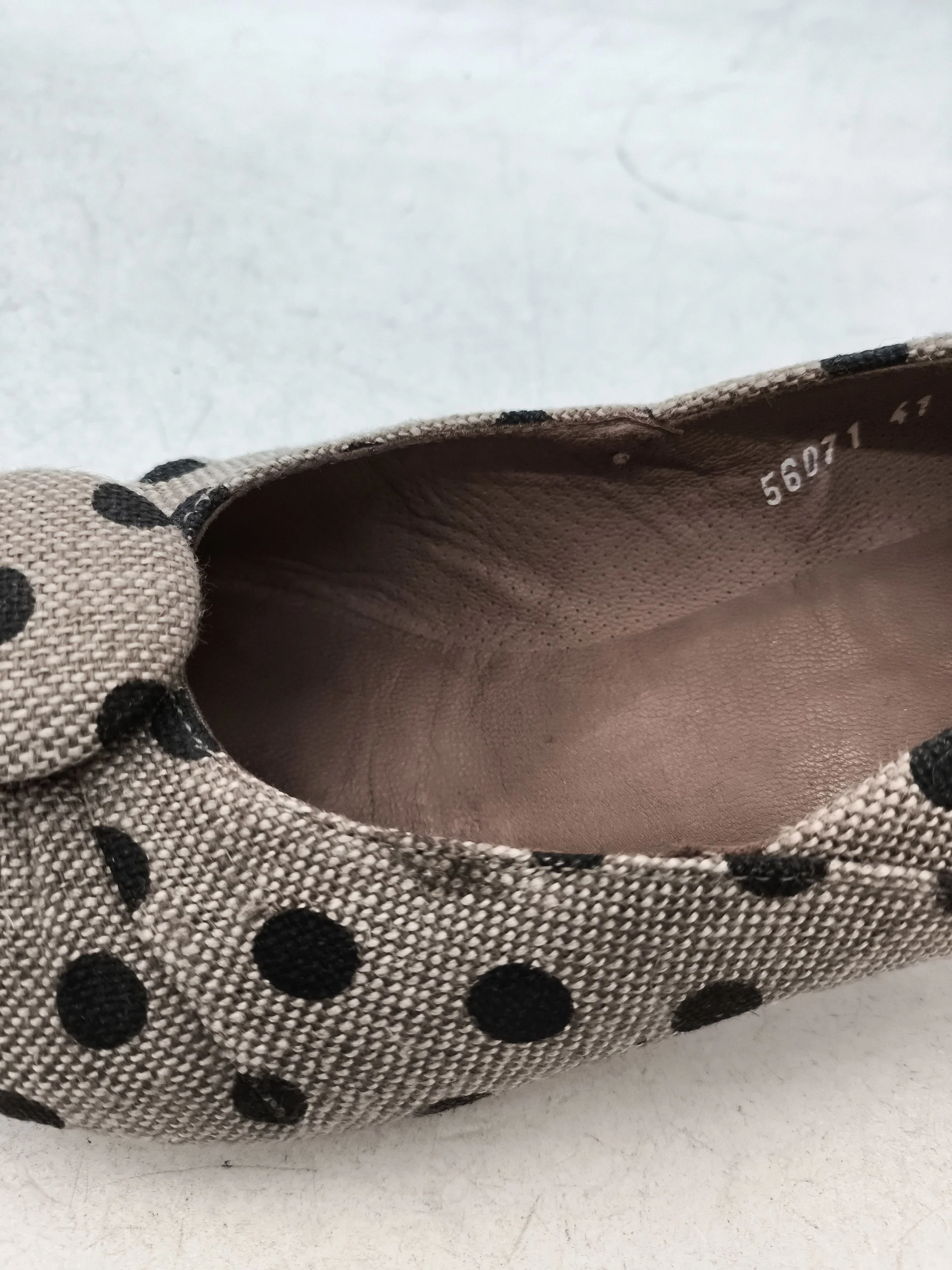 Tracey Neuls Women's Heels UK 7 Tan Polkadot 100% Other Court - Image 8