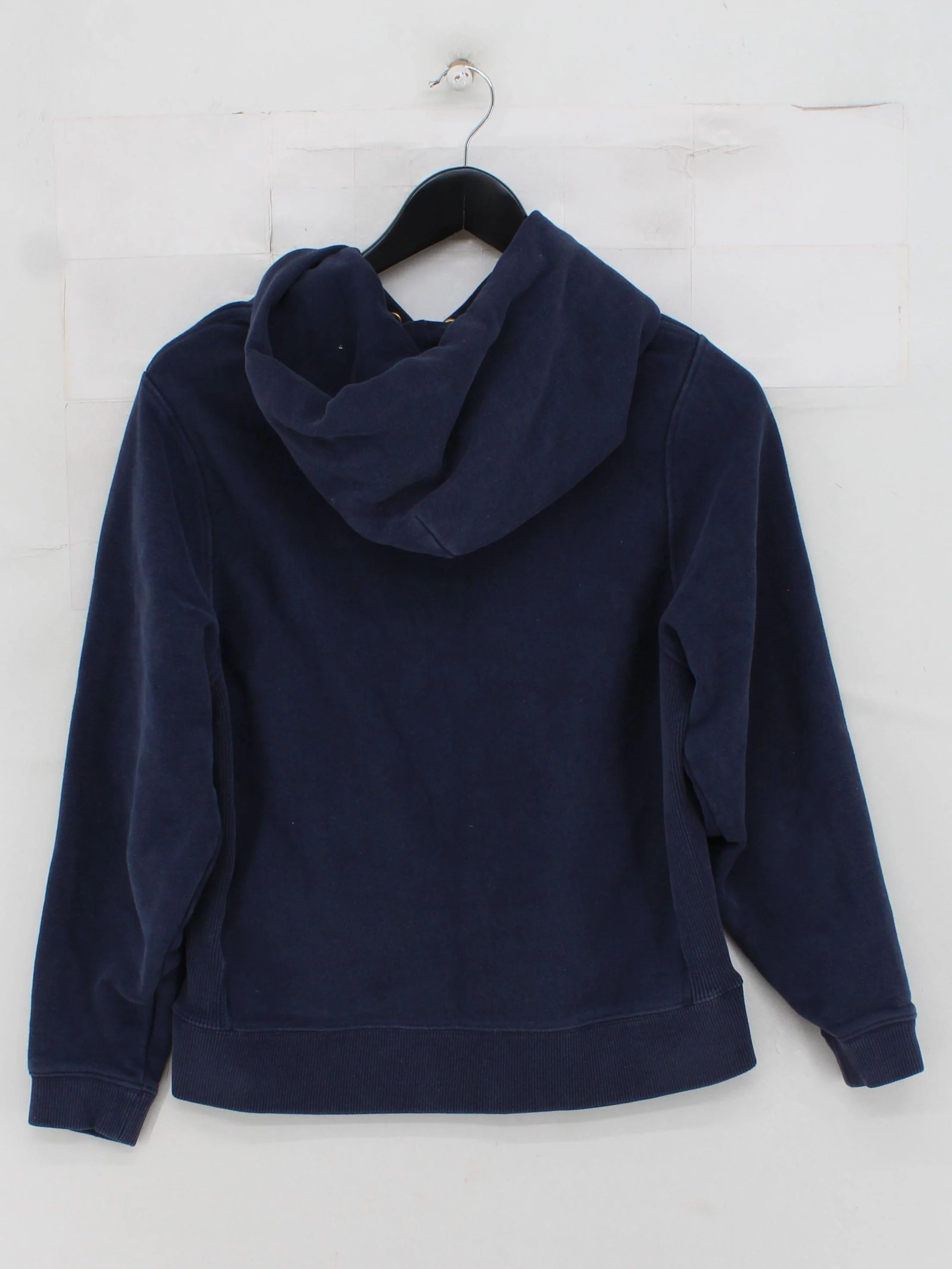 Tracksmith Men's Hoodie M Blue Cotton with Polyester, Spandex Pullover - Image 2