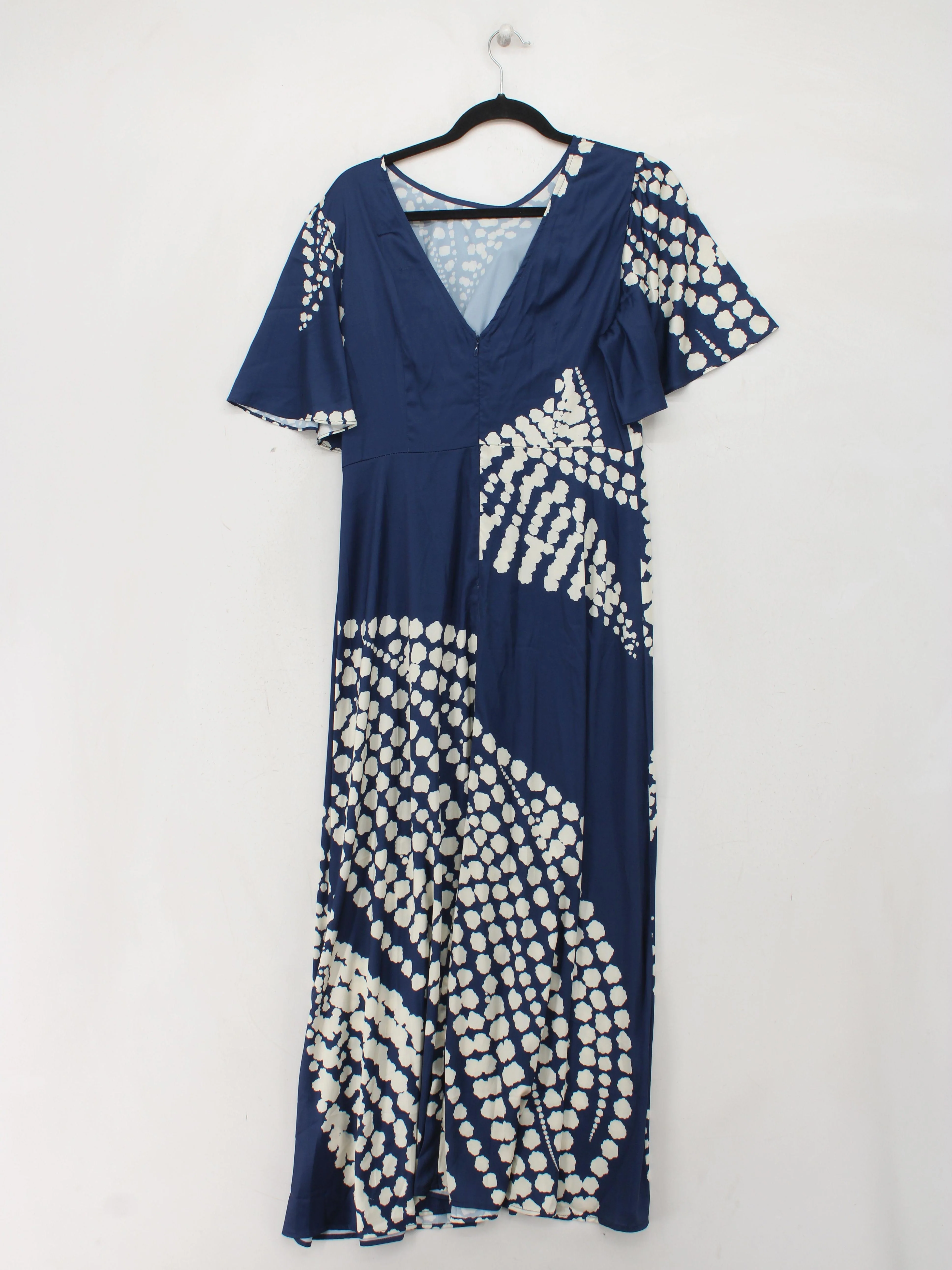 Traffic People Maxi Dress M in Blue - Image 2