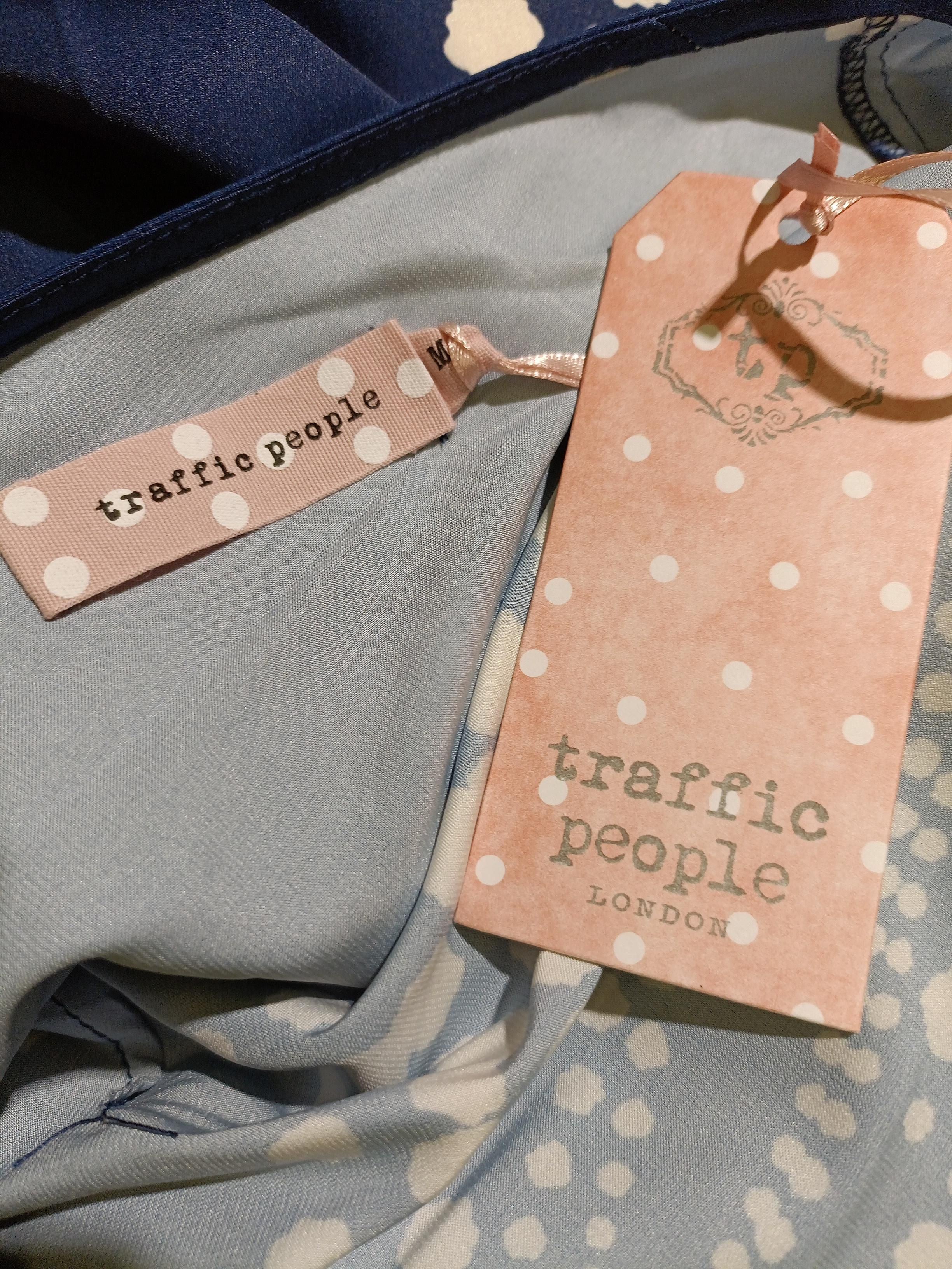 Traffic People Maxi Dress M in Blue - Image 5