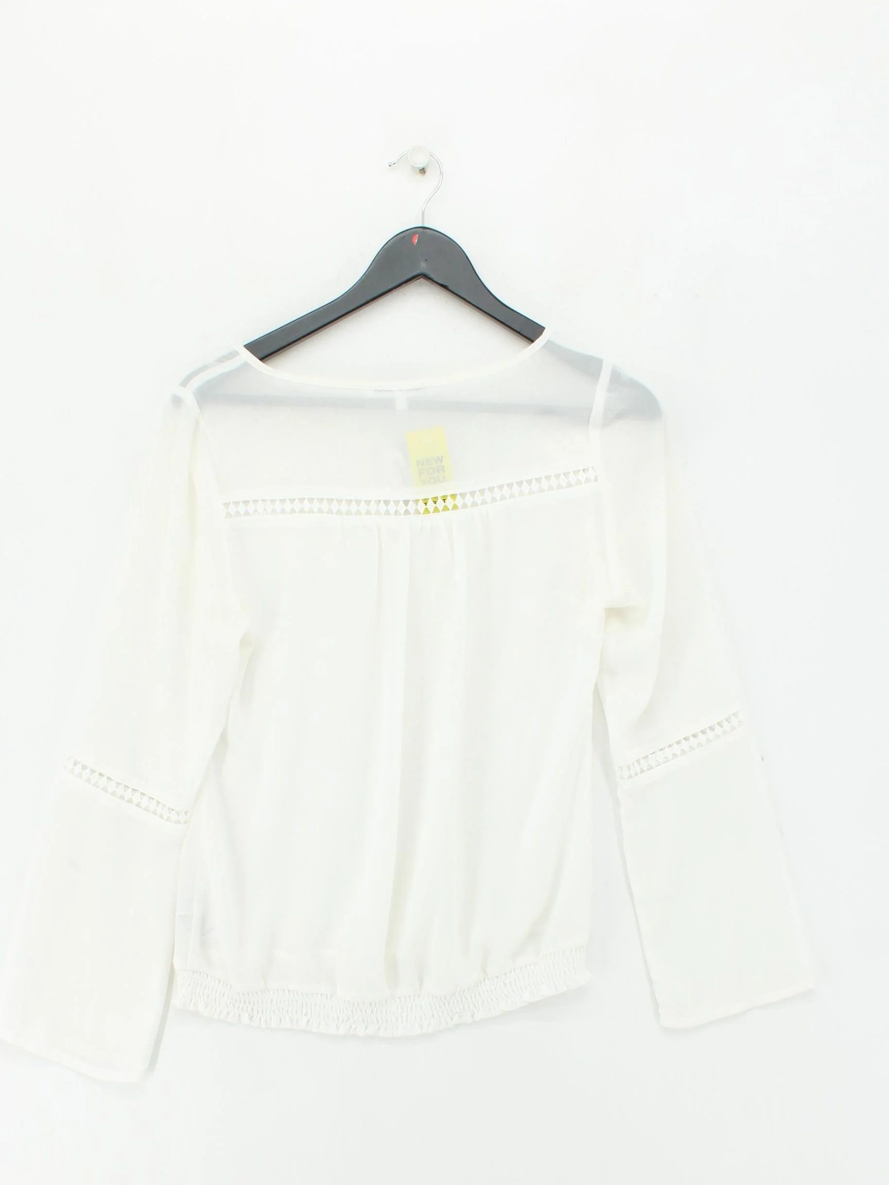 Tramontana Women's Blouse S White Polyester with Viscose Basic - Image 2