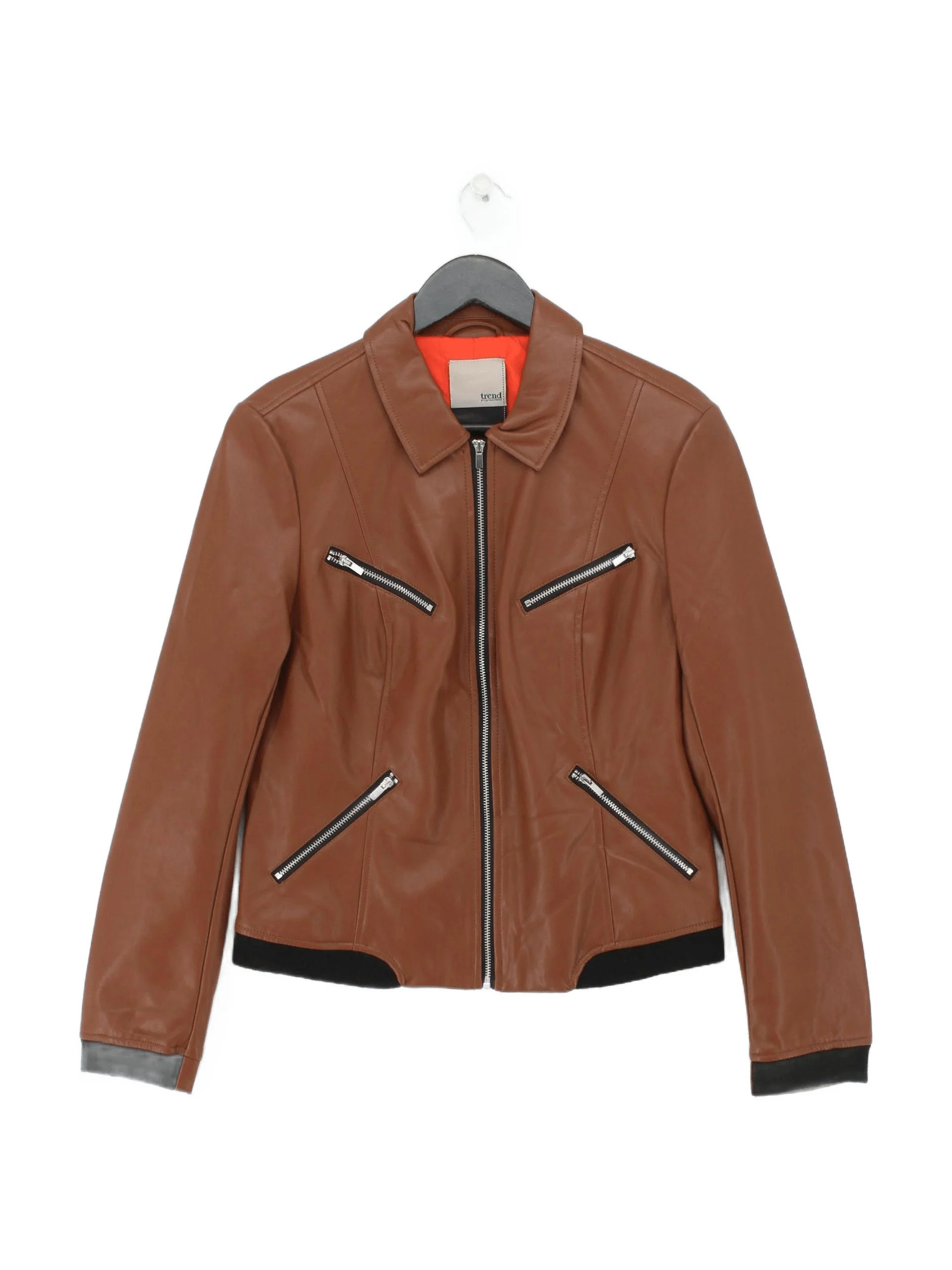 Trend by Captain Tortue Motorcycle Jacket jacket brown