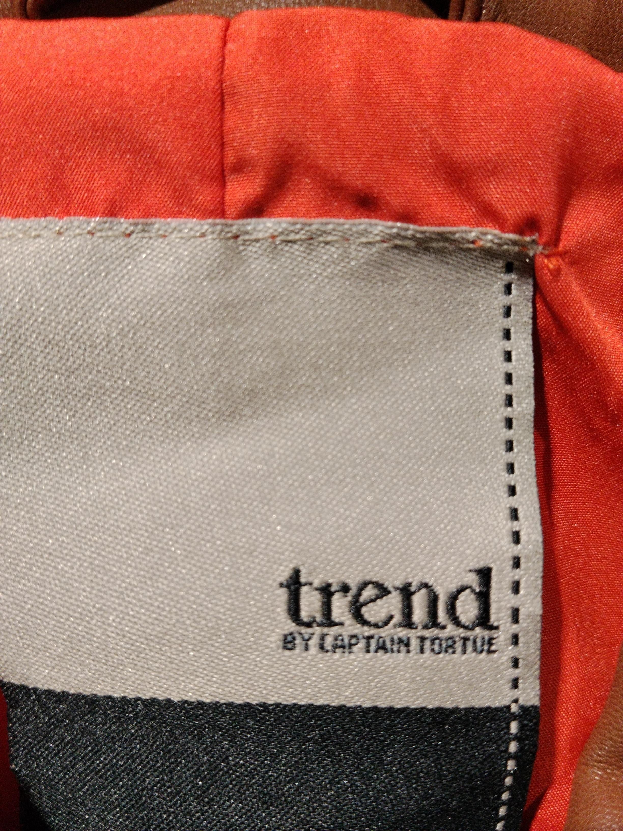 Trend by Captain Tortue Motorcycle Jacket jacket brown - Image 5