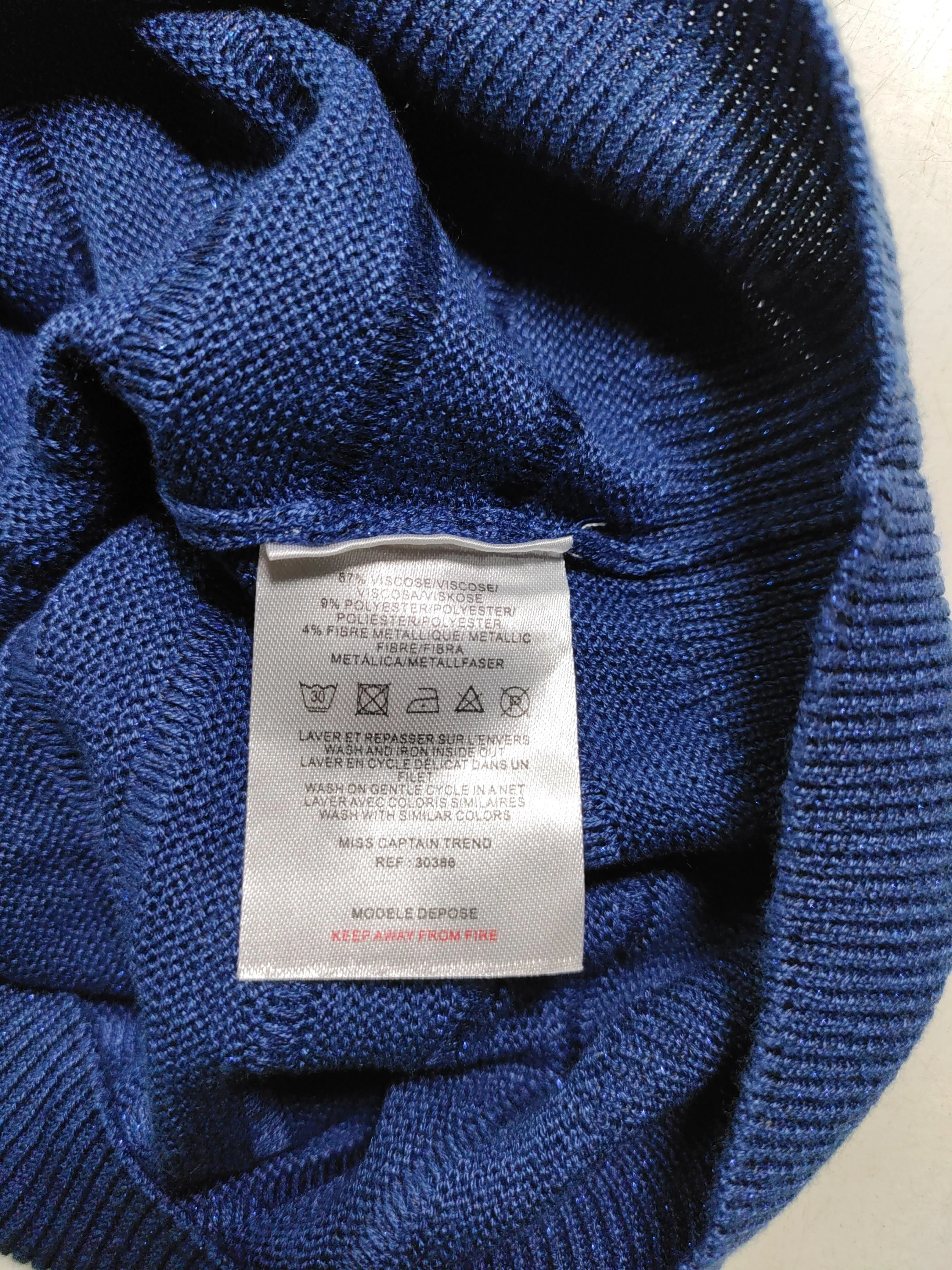 Trend By Captain Tortue Women's Jumper M Blue Viscose - Image 6