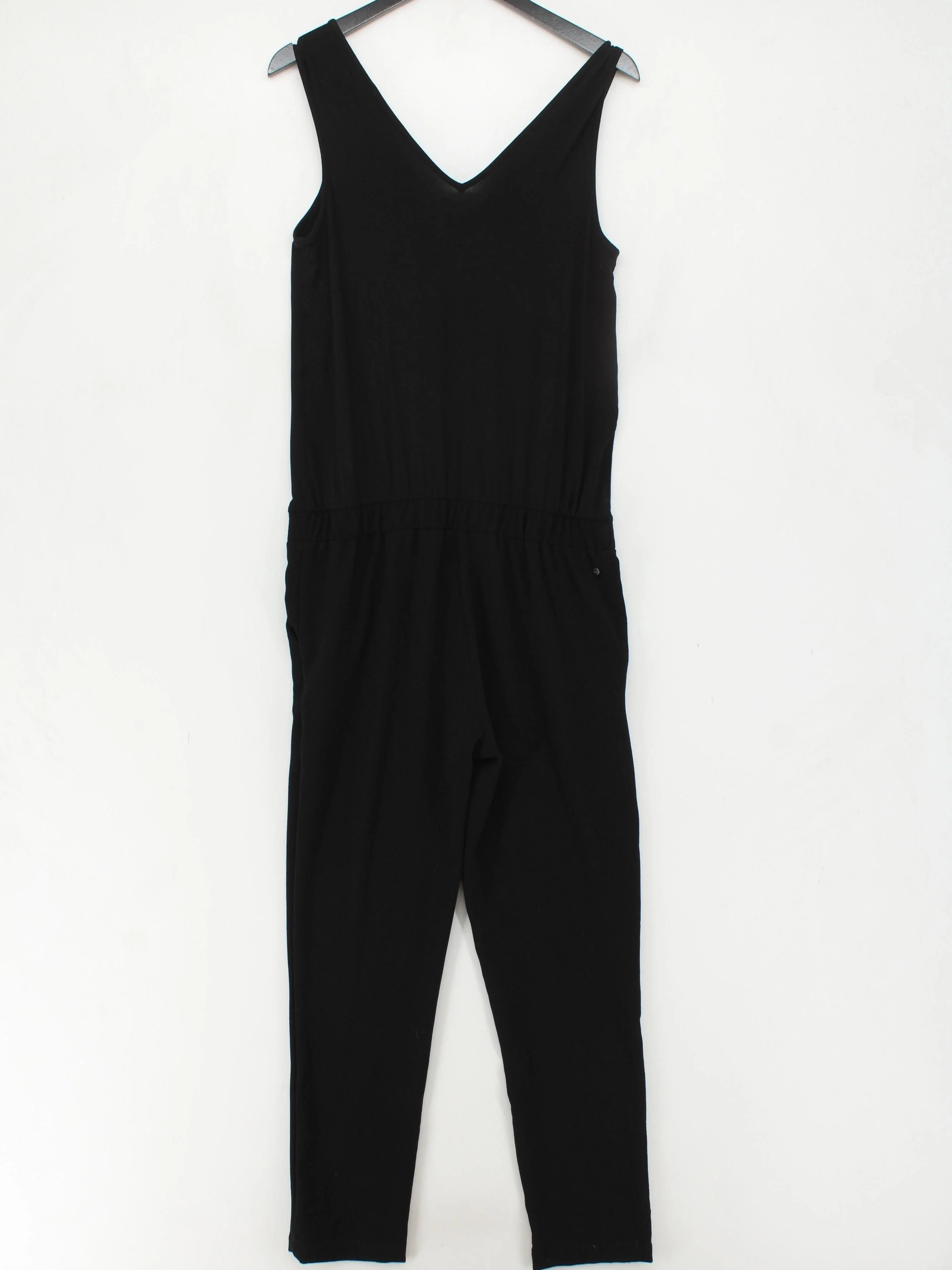 Trend By Captain Tortue Women's Jumpsuit UK 12 Black Polyester - Image 2