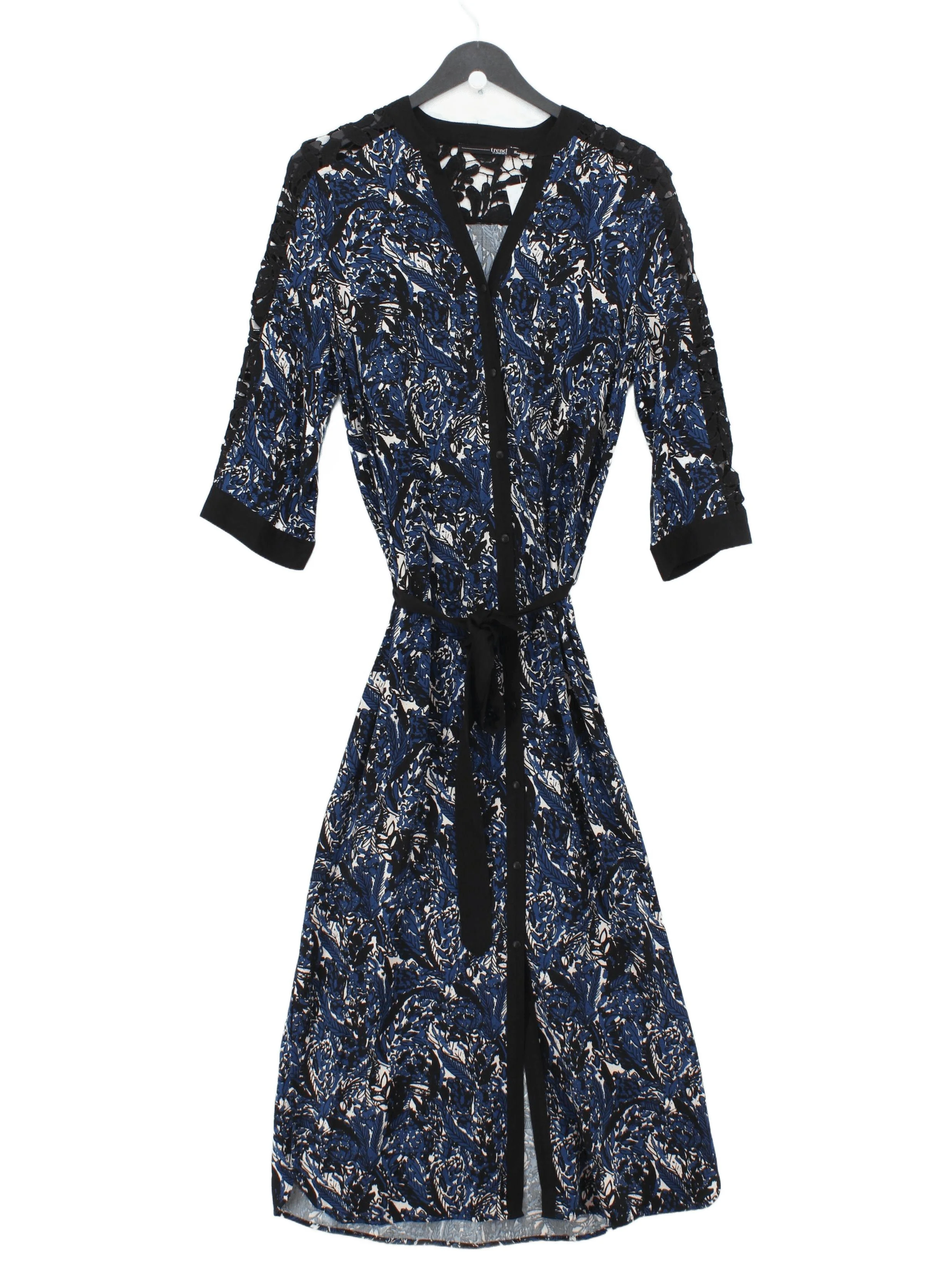 Trend by Captain Tortue Wrap Midi Dress in Multi