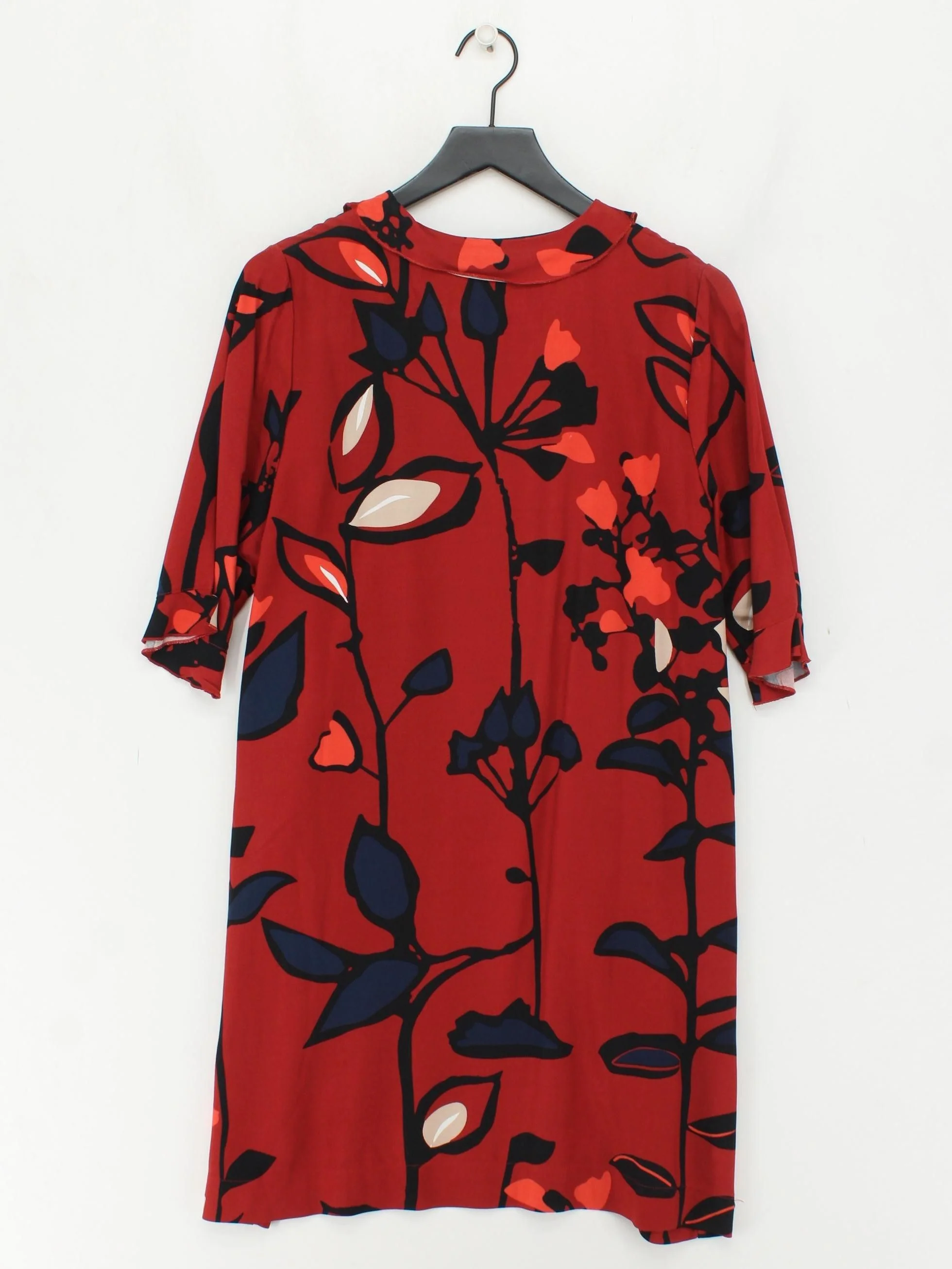 Trend by Captain Tortue Wrap Mini Dress in Red - Image 2