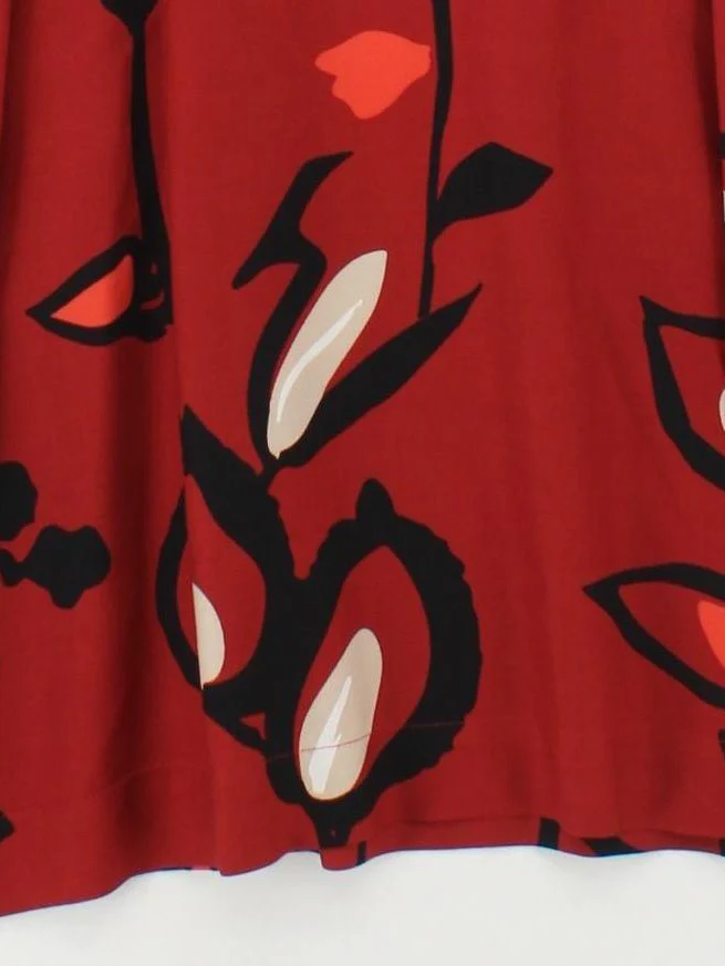Trend by Captain Tortue Wrap Mini Dress in Red - Image 4