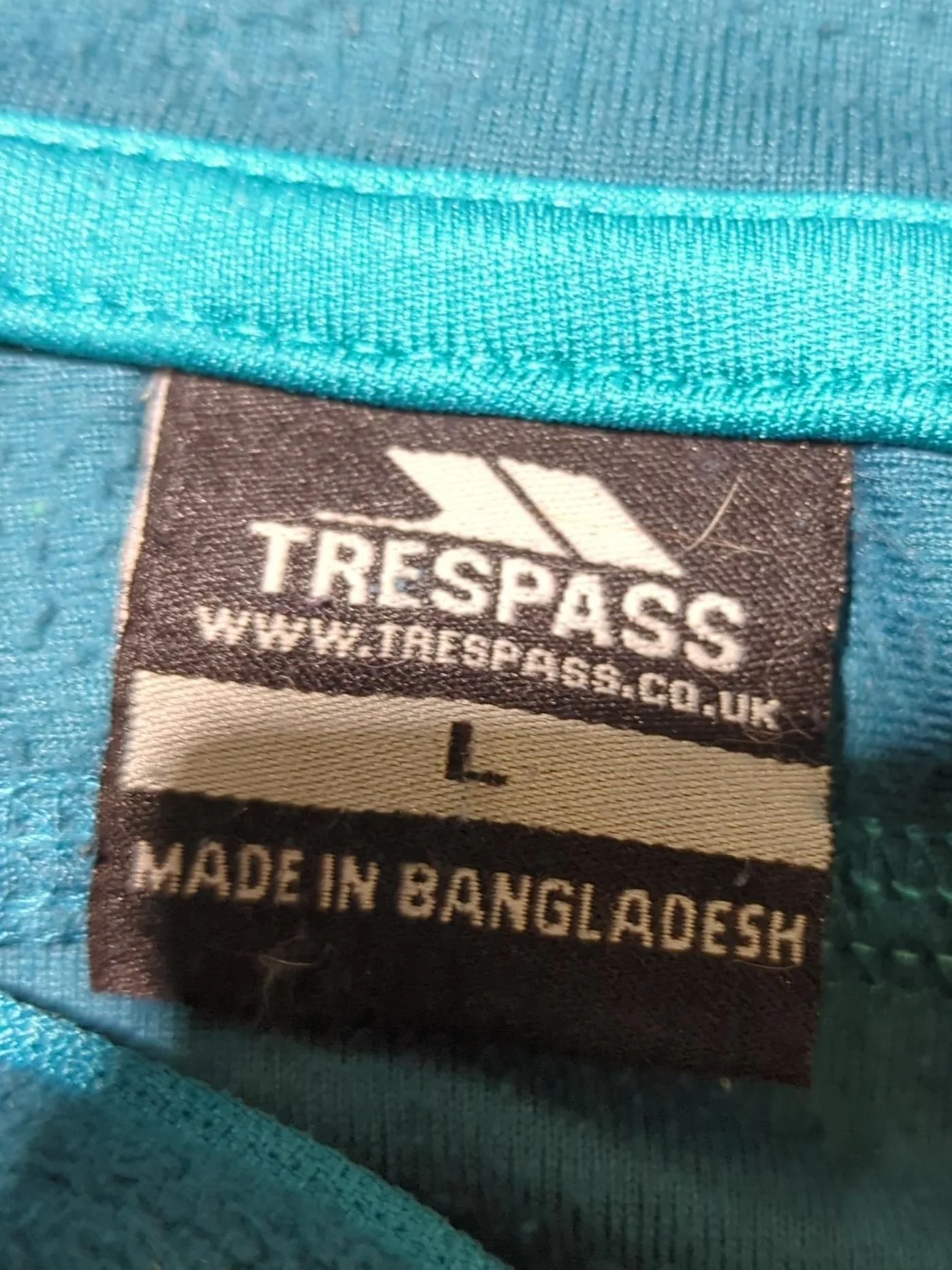 Trespass Men's Hoodie L Blue 100% Other Pullover - Image 5