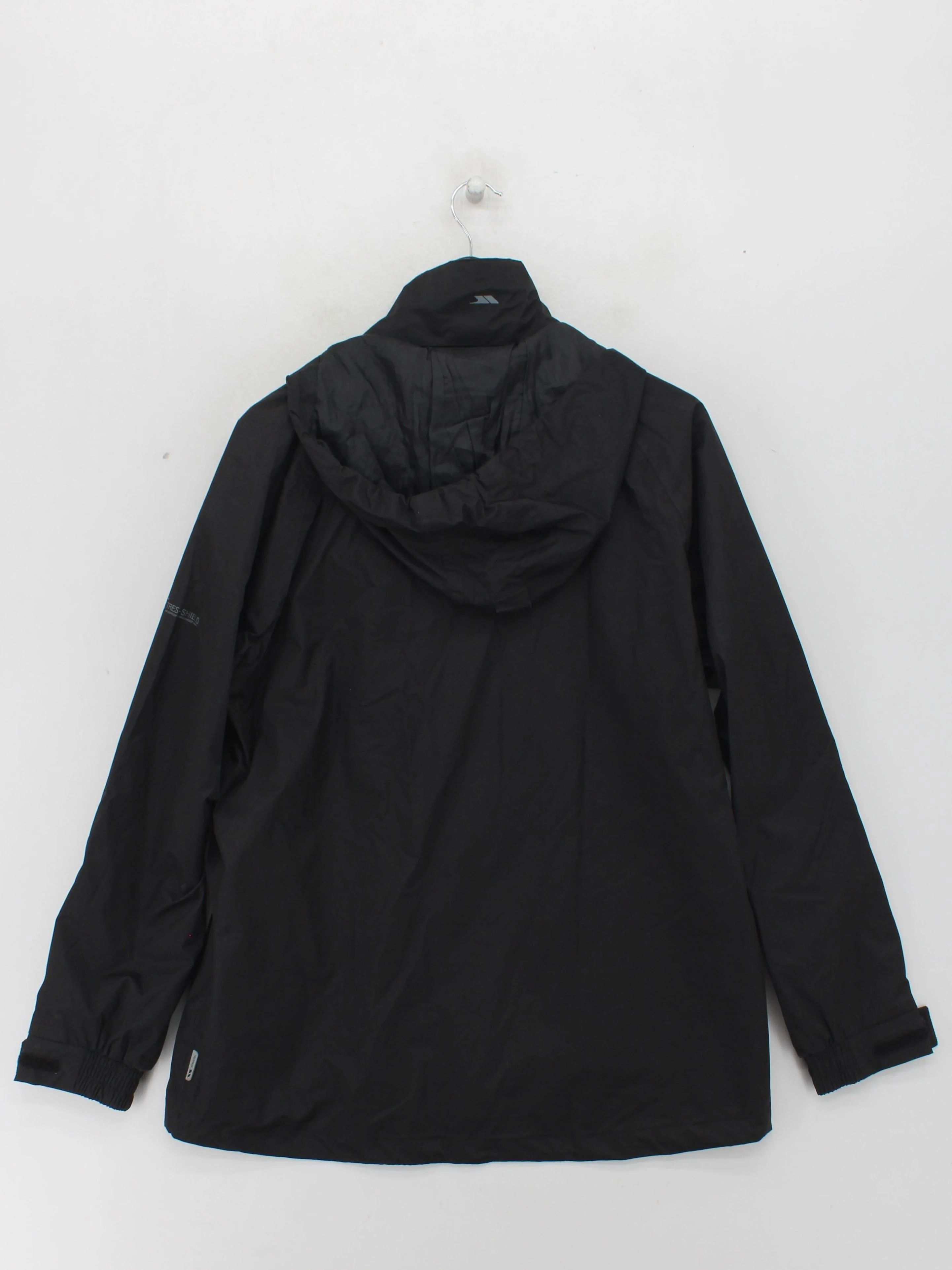 Trespass Windbreaker jacket black - Image 2