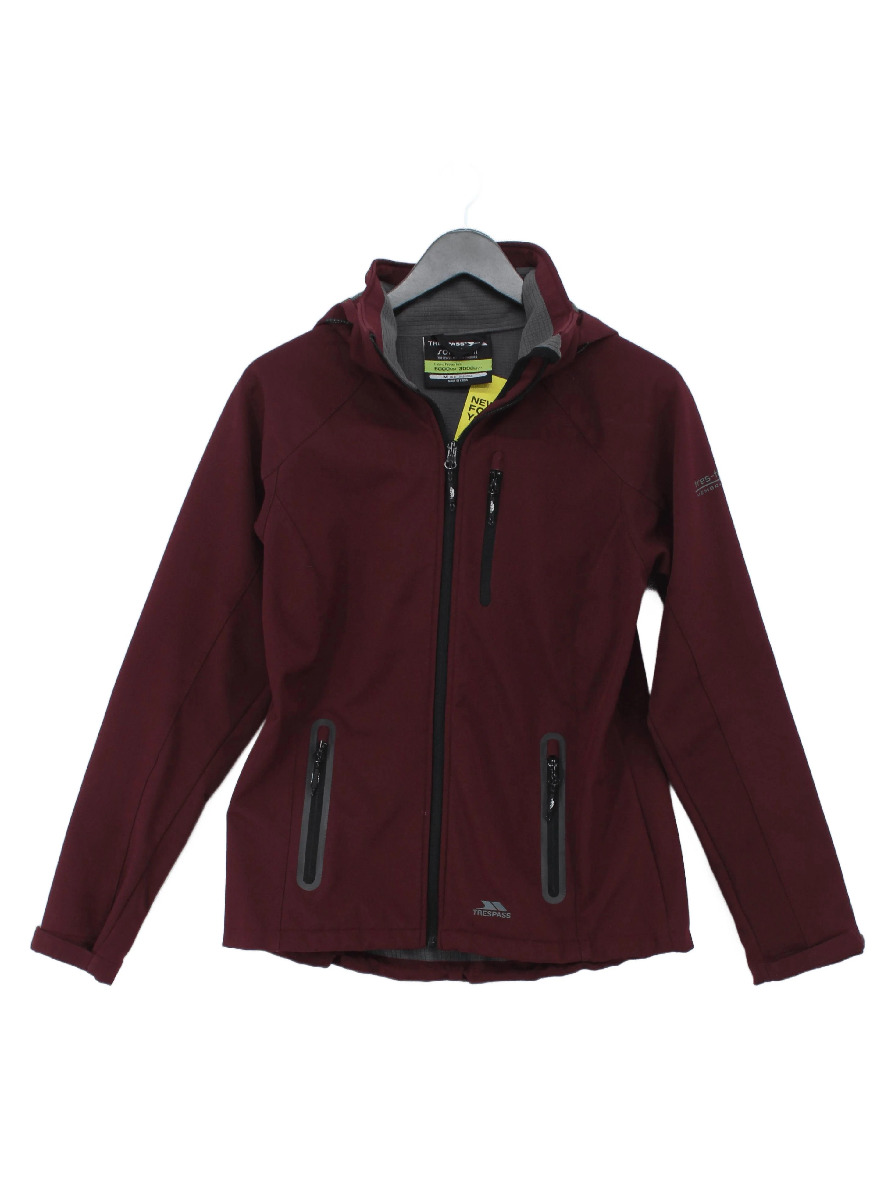 Trespass Windbreaker jacket red