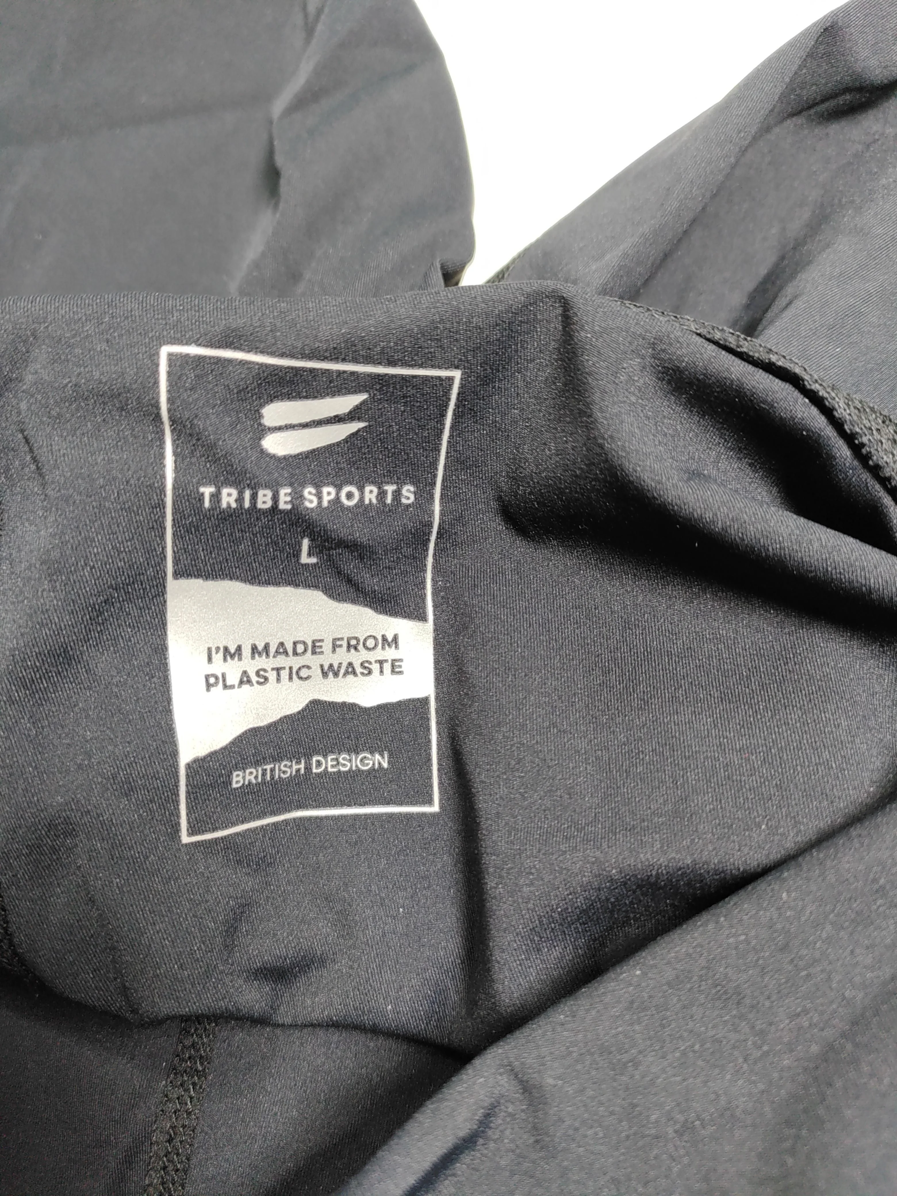 Tribe Sports Women's Sports Bottoms L Black Polyamide with Elastane Sweatpants - Image 5