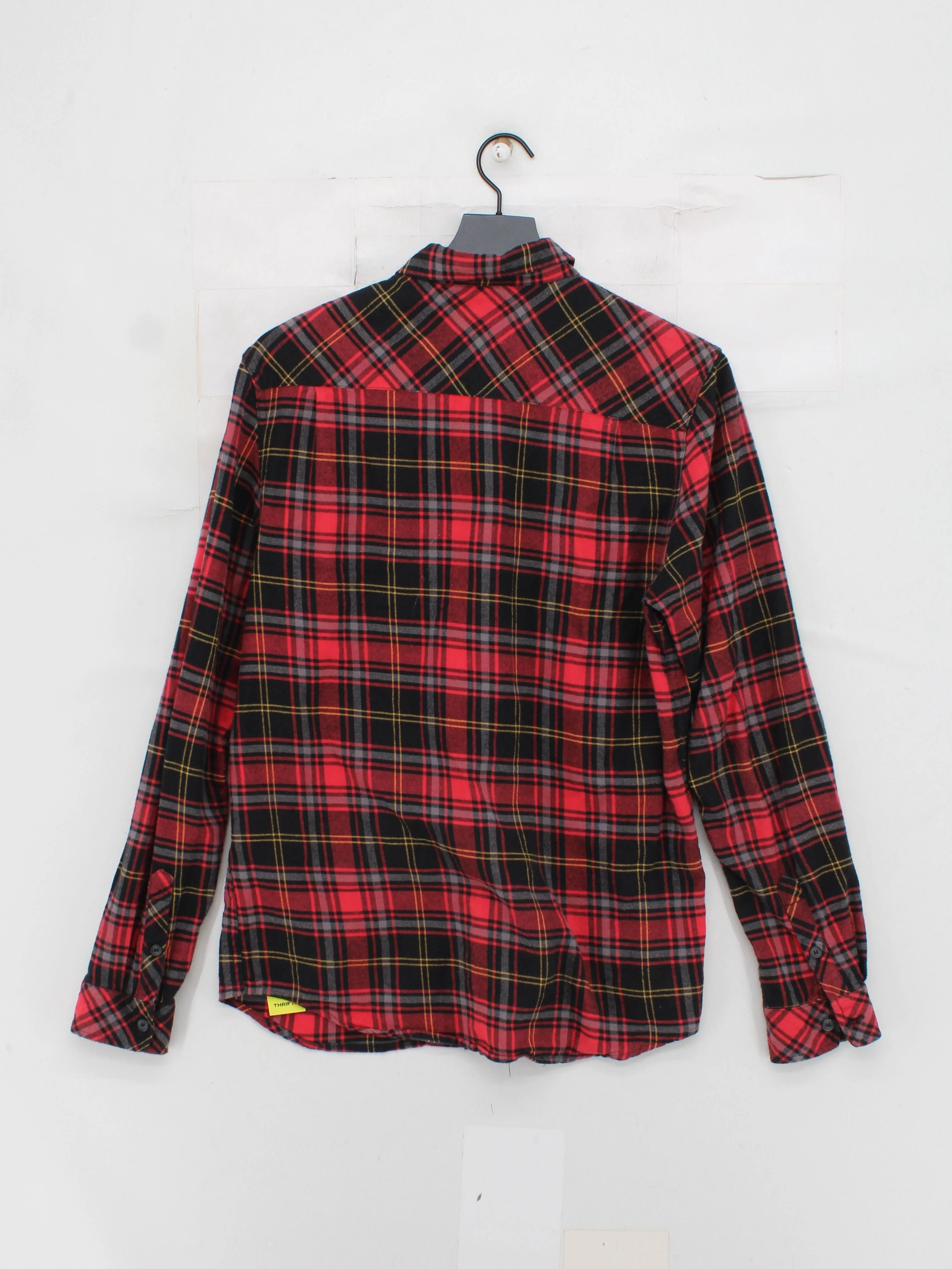 Triumph Men's Shirt M Multi Checkered 100% Cotton Basic - Image 2