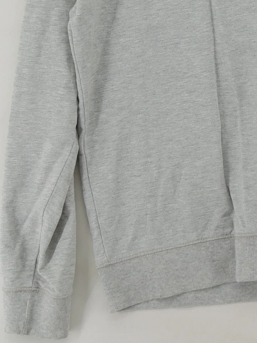 Troy Men's Hoodie XL Grey Cotton with Viscose Pullover - Image 4