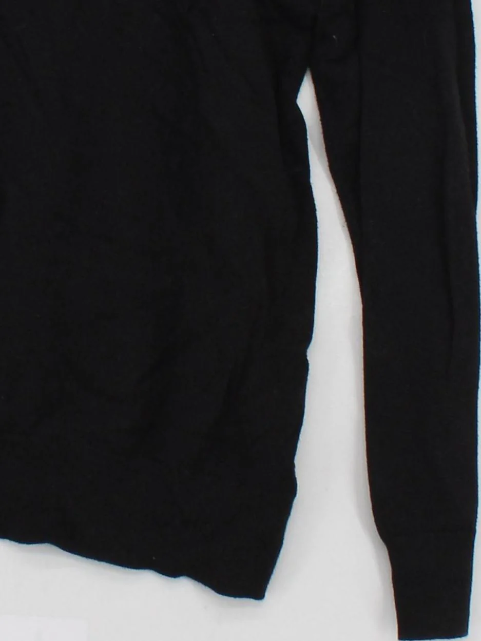 True Religion Men's Jumper M Black Cotton with Viscose, Nylon Crew Neck Pullover - Image 4