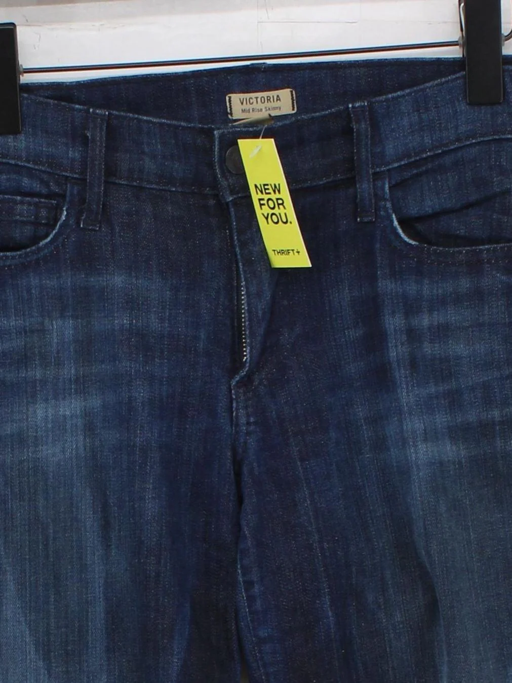 True Religion Women's Jeans W 28 in Blue Cotton with Elastane, Polyester Skinny - Image 3