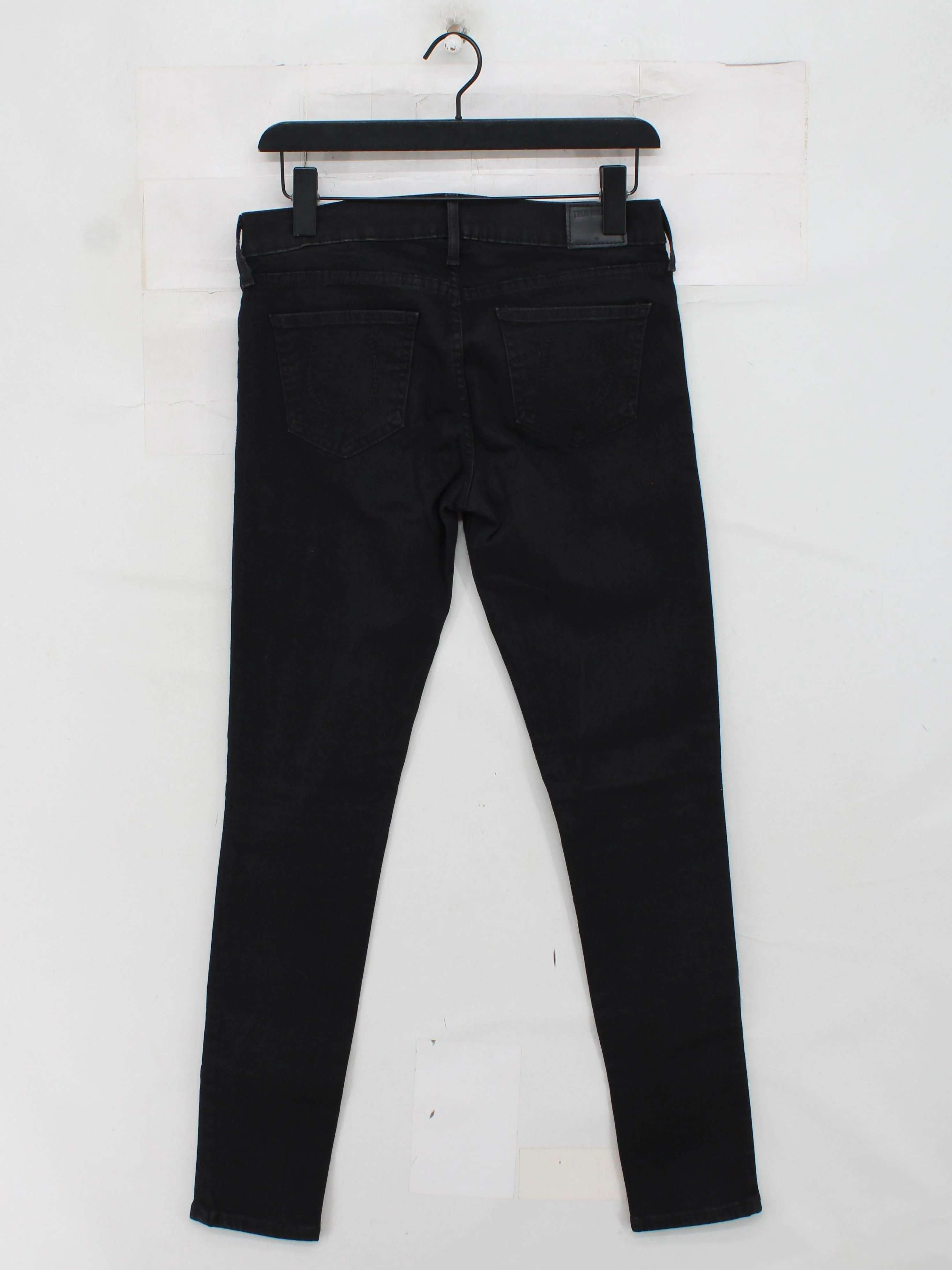 True Religion Women's Jeans W 29 in Black Cotton - Image 2
