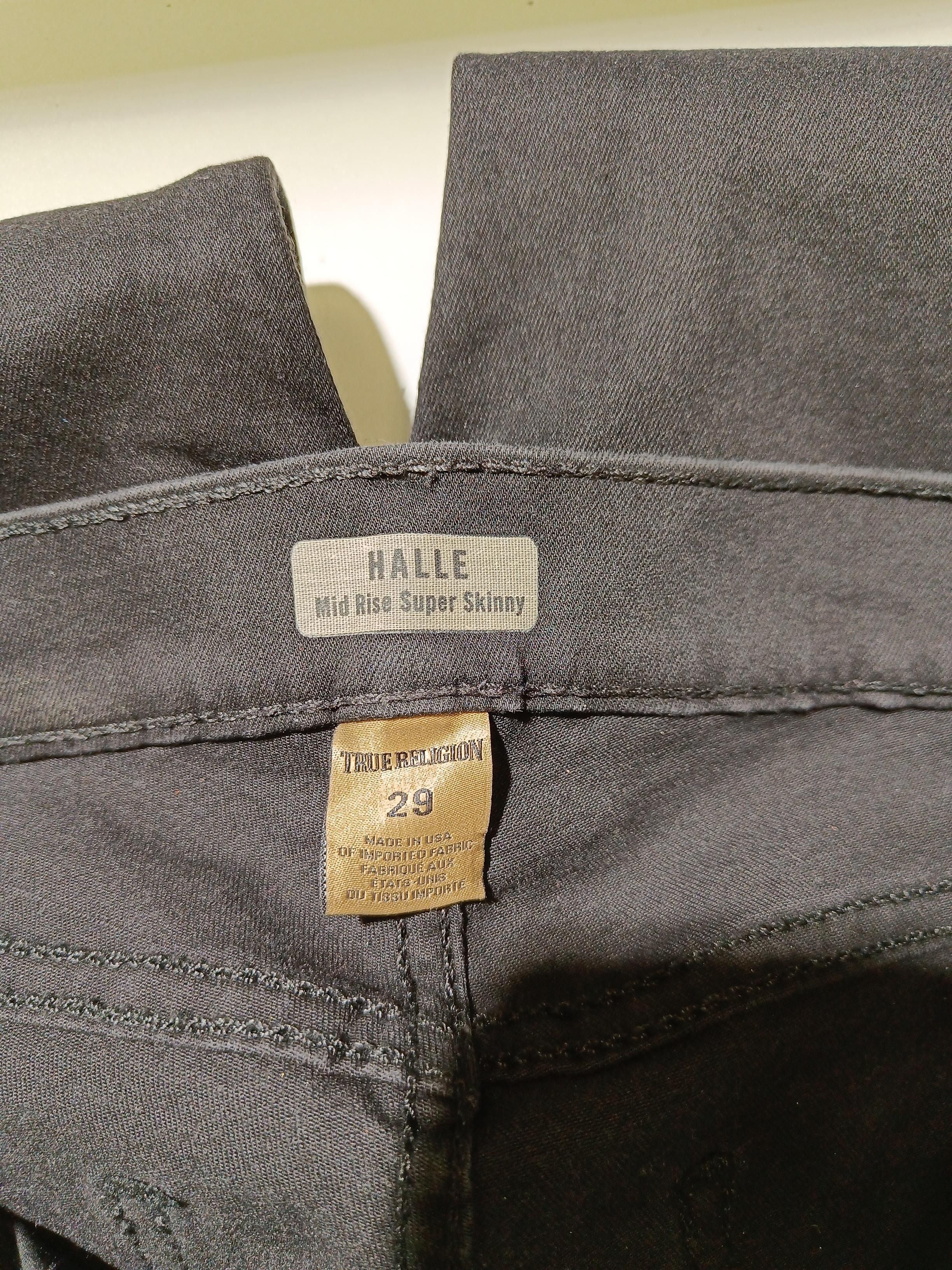 True Religion Women's Jeans W 29 in Black Cotton - Image 5