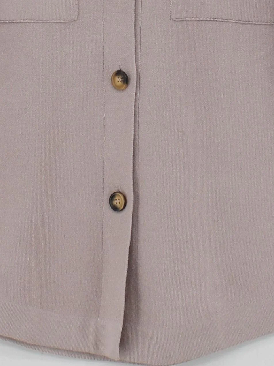 Truth By Republic Women's Shirt M Cream Viscose with Polyester, Nylon Basic - Image 4