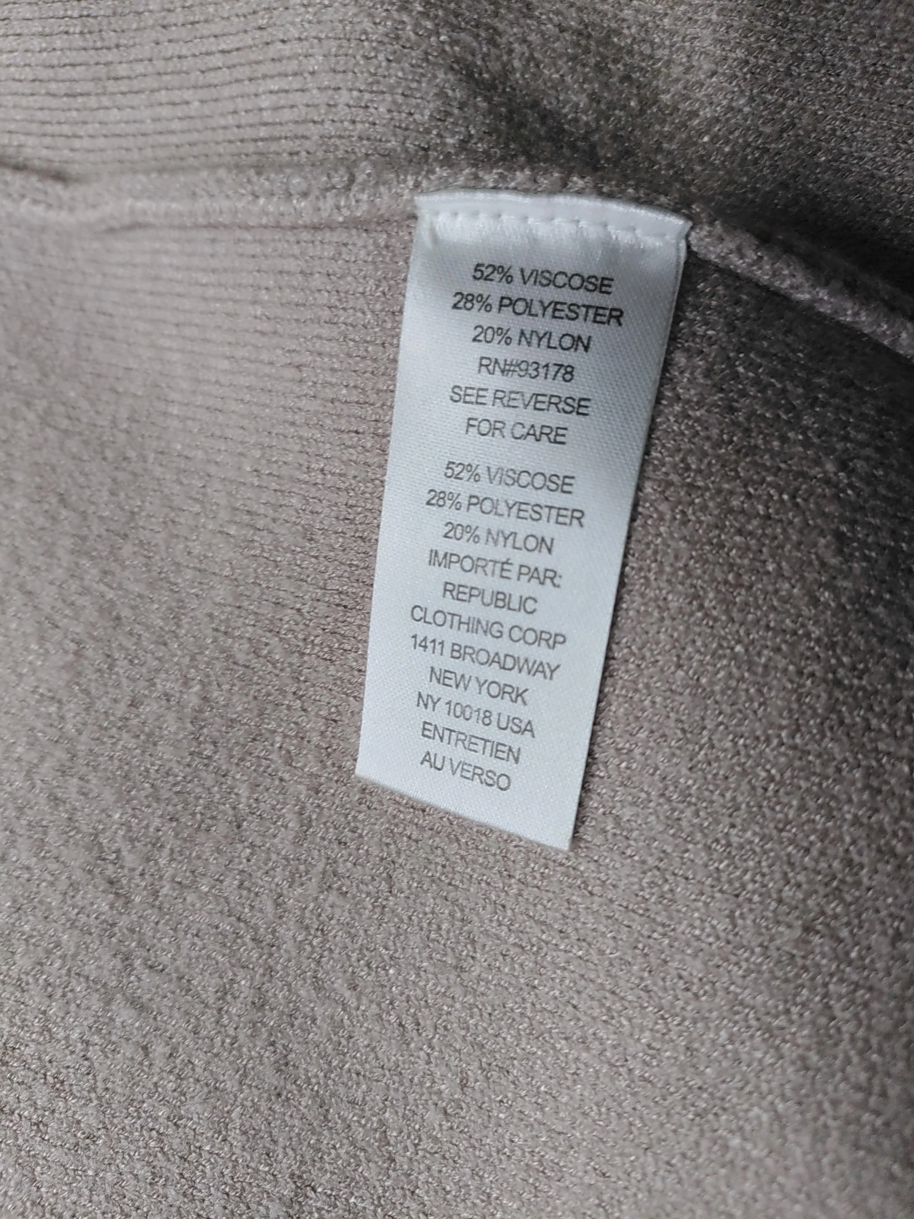 Truth By Republic Women's Shirt M Cream Viscose with Polyester, Nylon Basic - Image 6