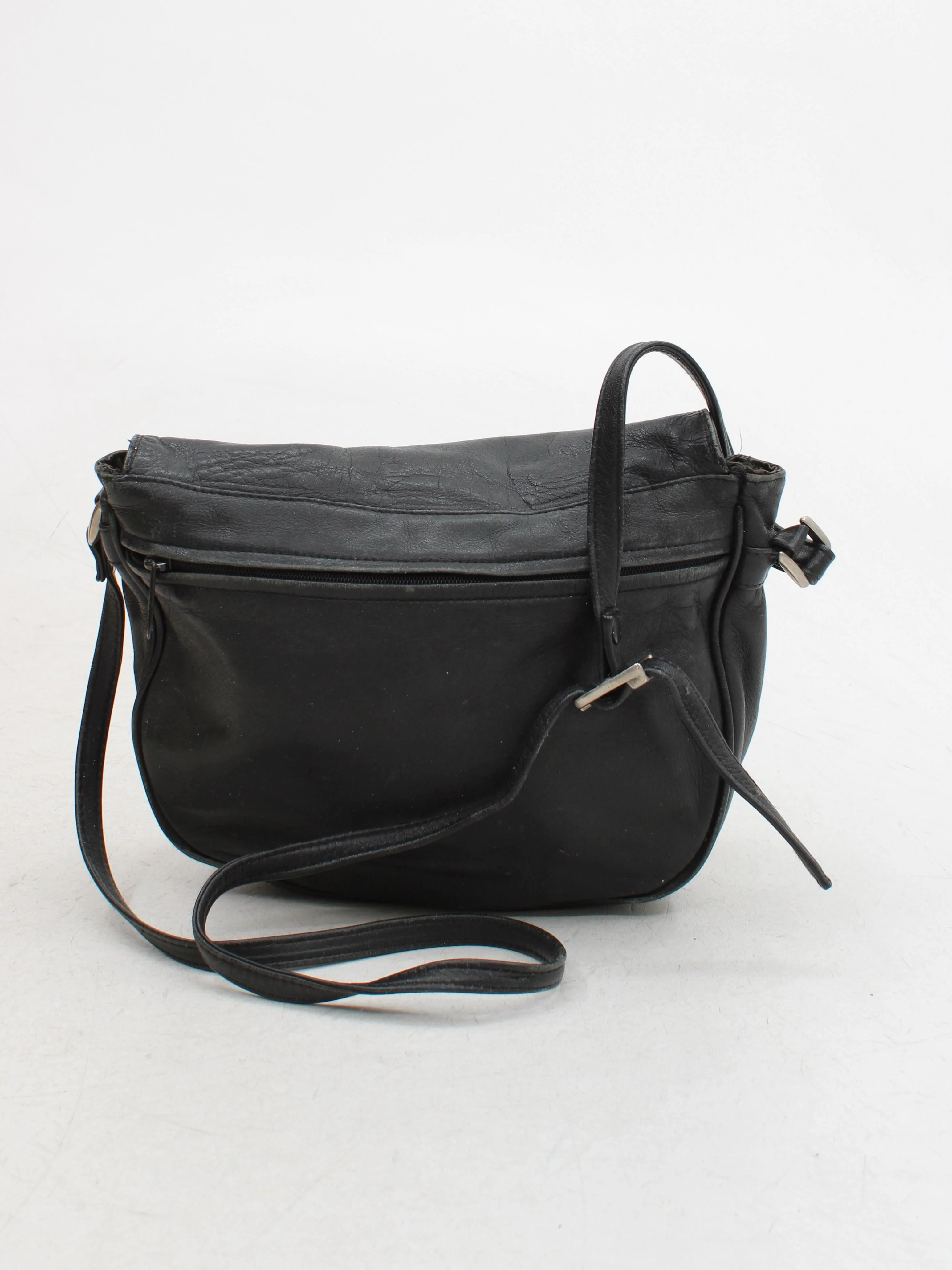 Tula Women's Bag Black 100% Leather Crossbody - Image 2