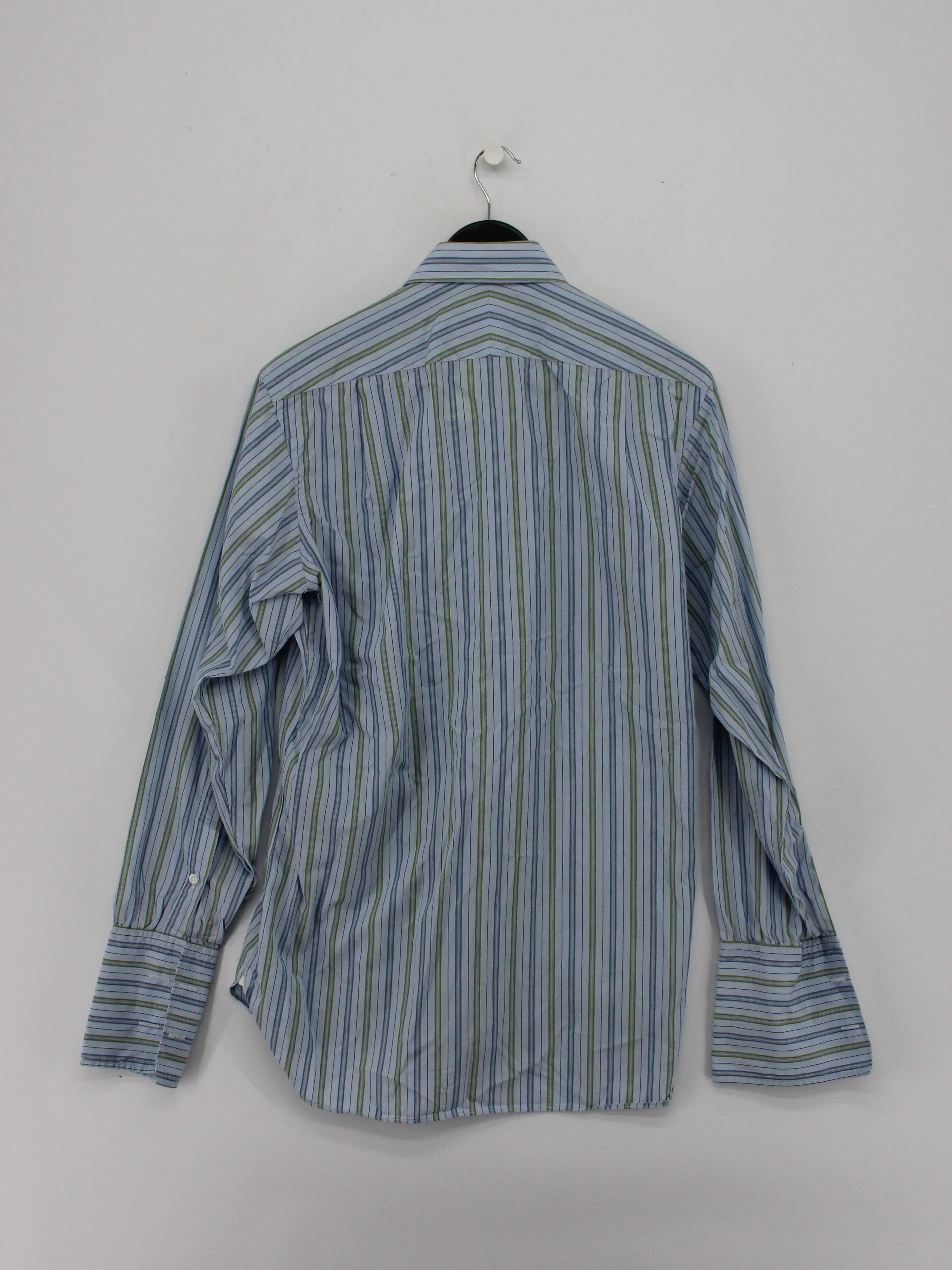 Turnbull & Asser Men's Shirt M Multi Striped 100% Cotton Basic - Image 2