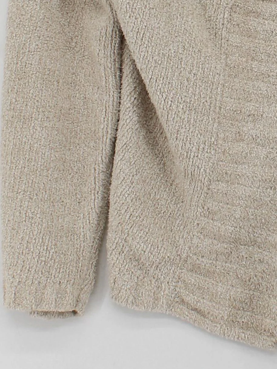 Tweeds Women's Cardigan UK 14 Cream Polyester with Nylon Collared Cardigan - Image 4