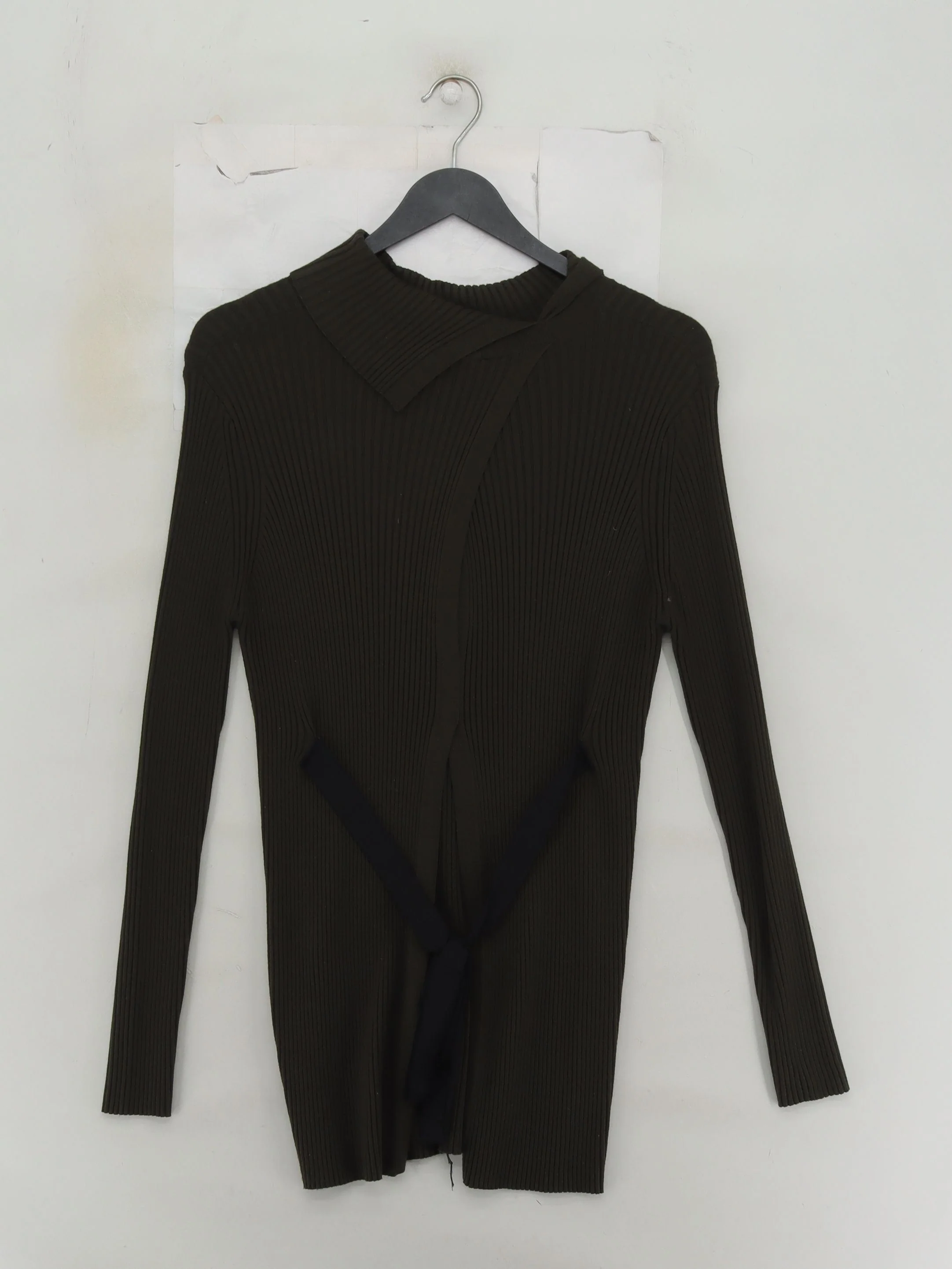 Twin Set Women's Jumper M Green Viscose with Polyamide High Neck Pullover - Image 2