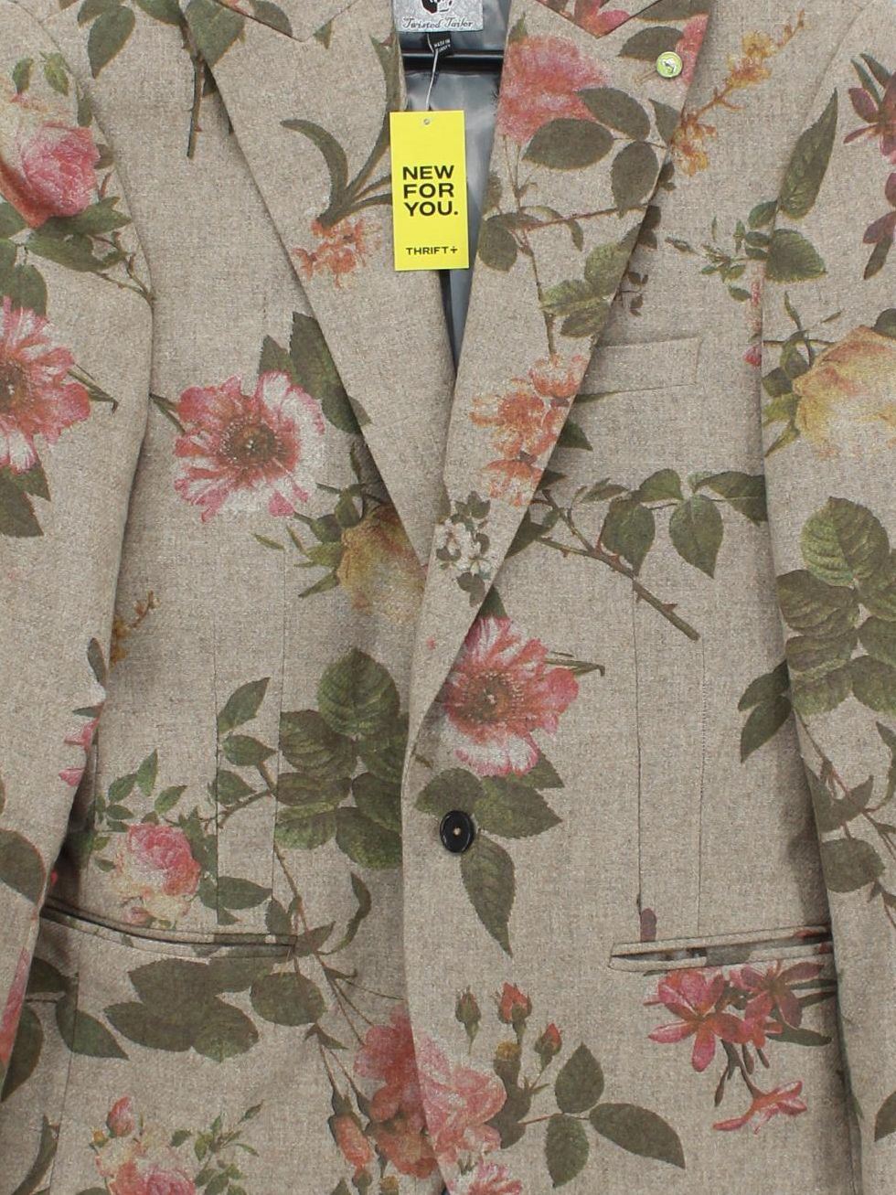 Twisted Tailor Men's Two Piece Suit Chest: 42 in Multi Wool - Image 3