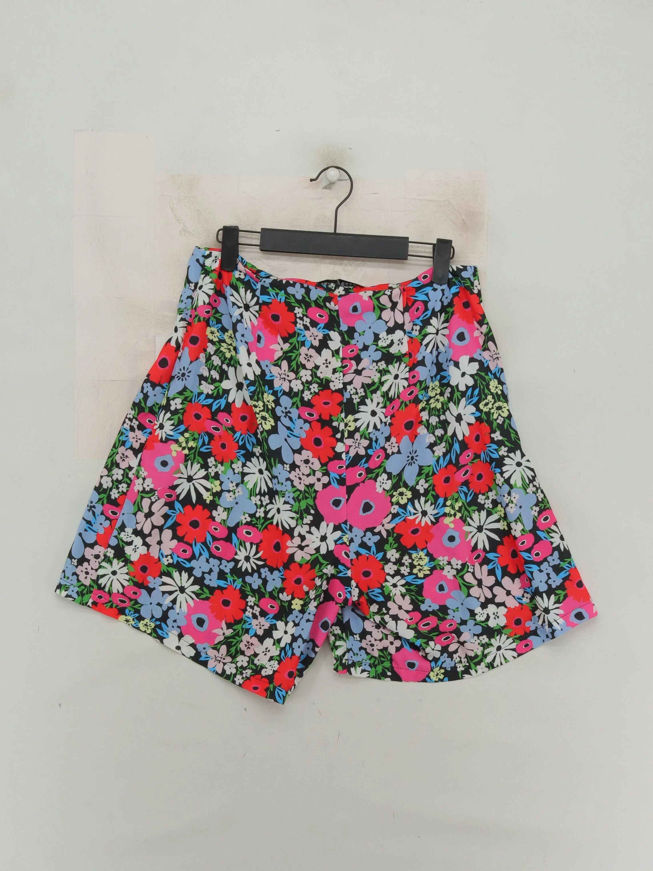 Twisted Wunder Women's Shorts UK 14 Multi Floral 100% Other Sweat - Image 2