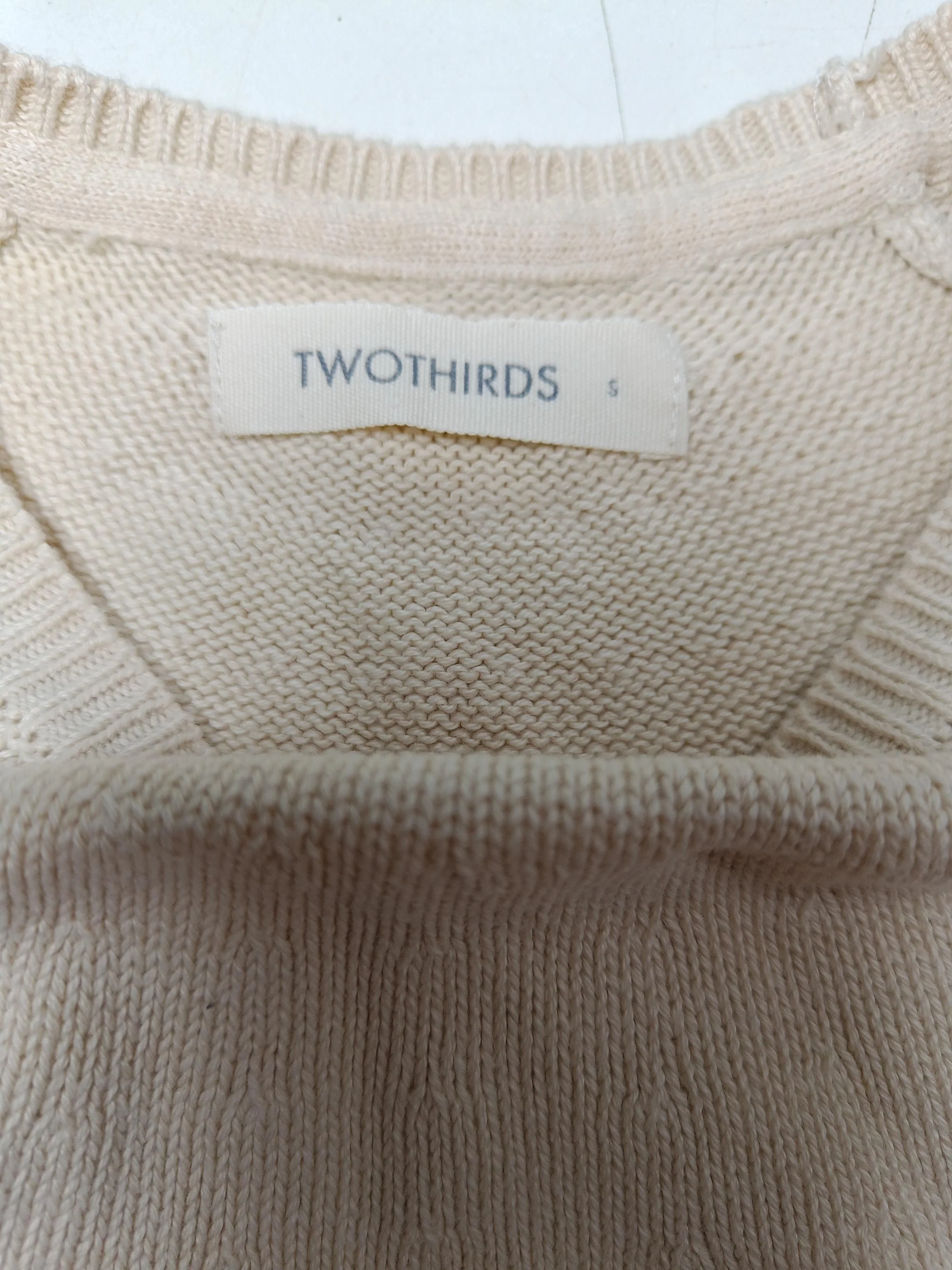 TWOTHIRDS Men's Jumper S Multi Geometric 100% Cotton Round Neck Pullover - Image 5