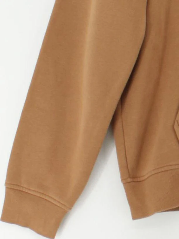 UGG Men's Hoodie M Brown Graphic Cotton with Polyester, Elastane Pullover - Image 4