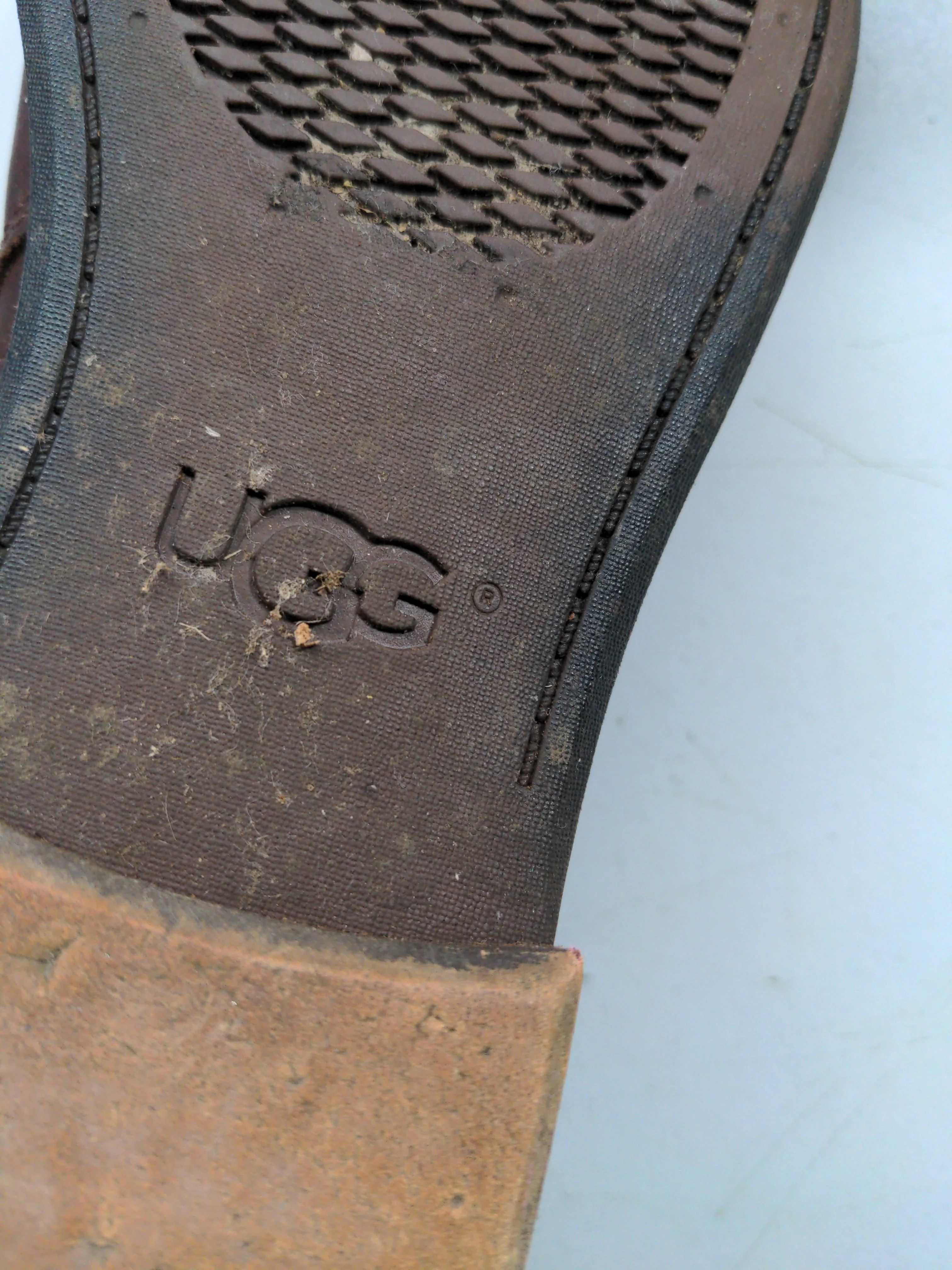 UGG Women's Boots UK 5 Brown Leather with Suede Chelsea - Image 10