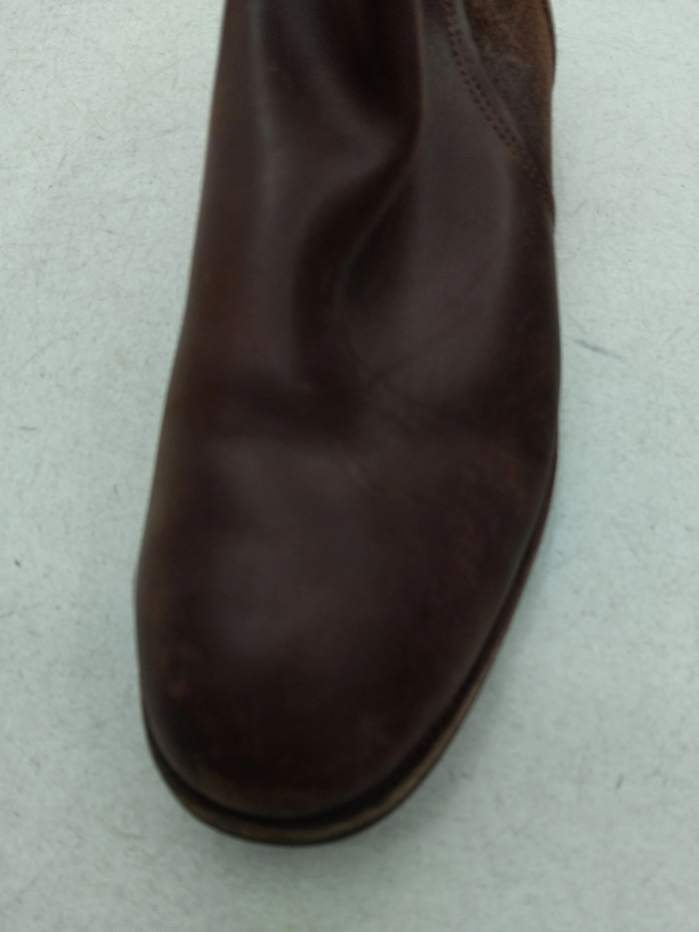 UGG Women's Boots UK 5 Brown Leather with Suede Chelsea - Image 9