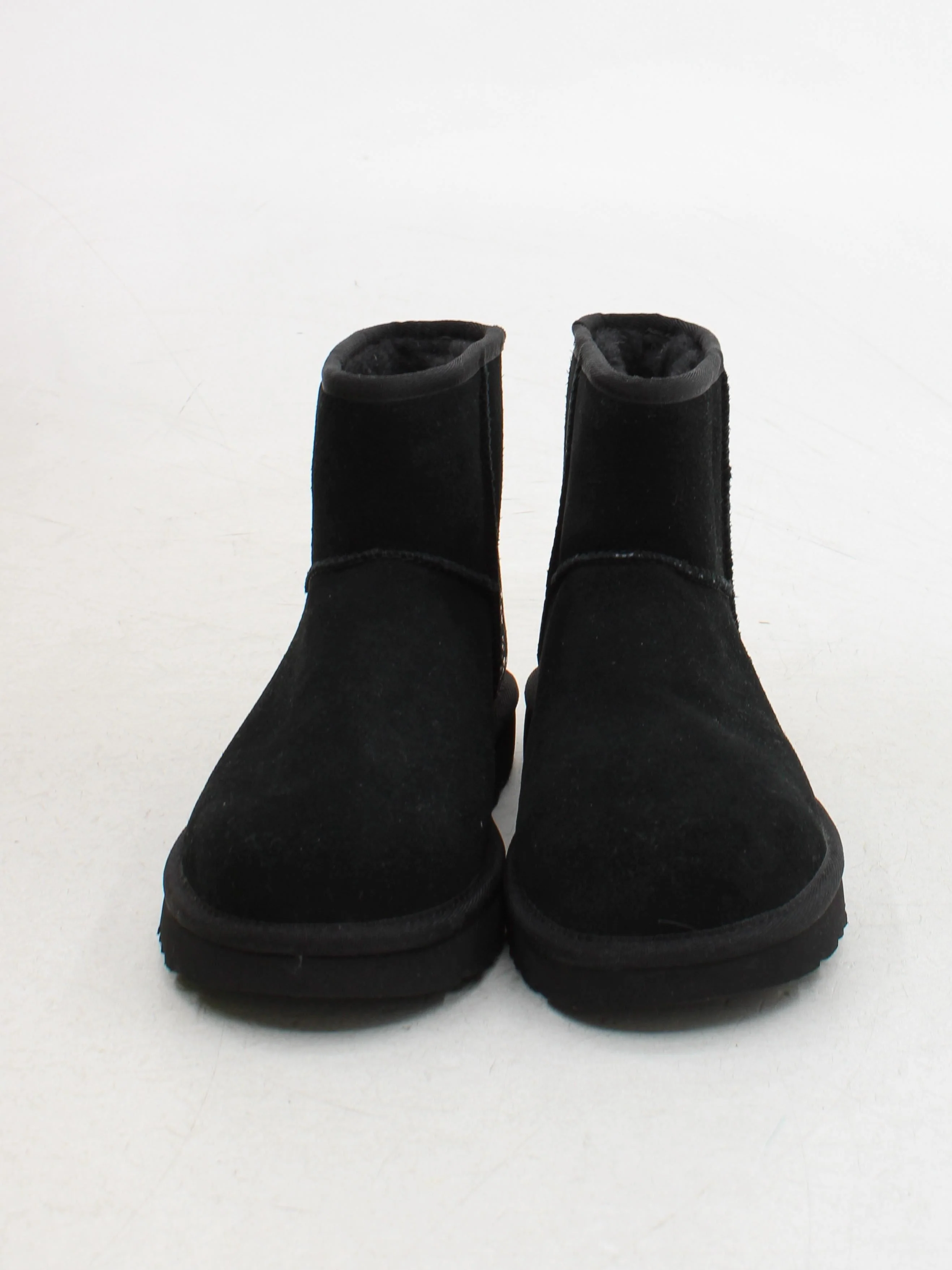 UGG Women's Boots UK 6 Black Animal Print 100% Suede Platform - Image 2