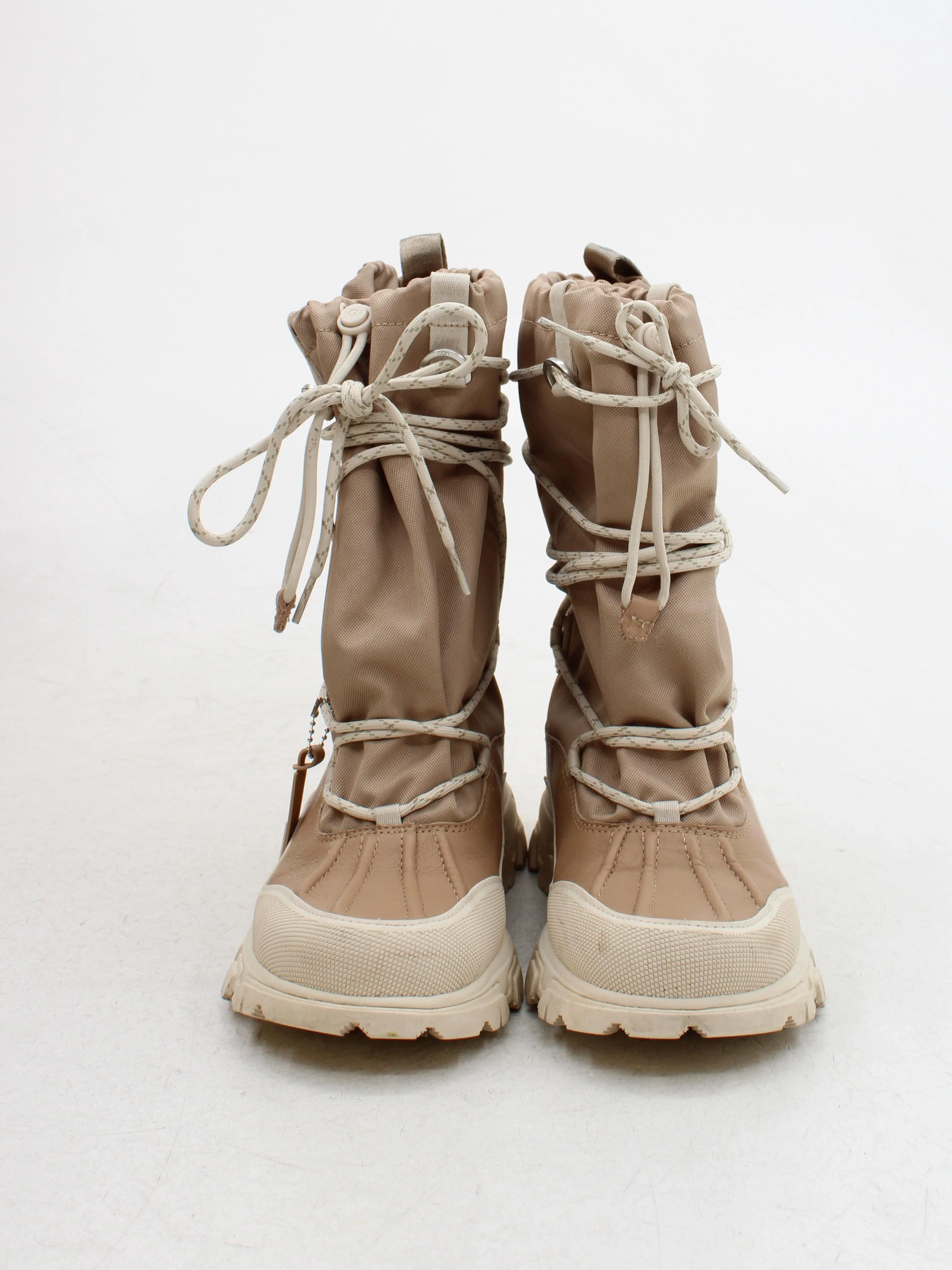 UGG Women's Boots UK 6 Tan 100% Leather Wellies - Image 2