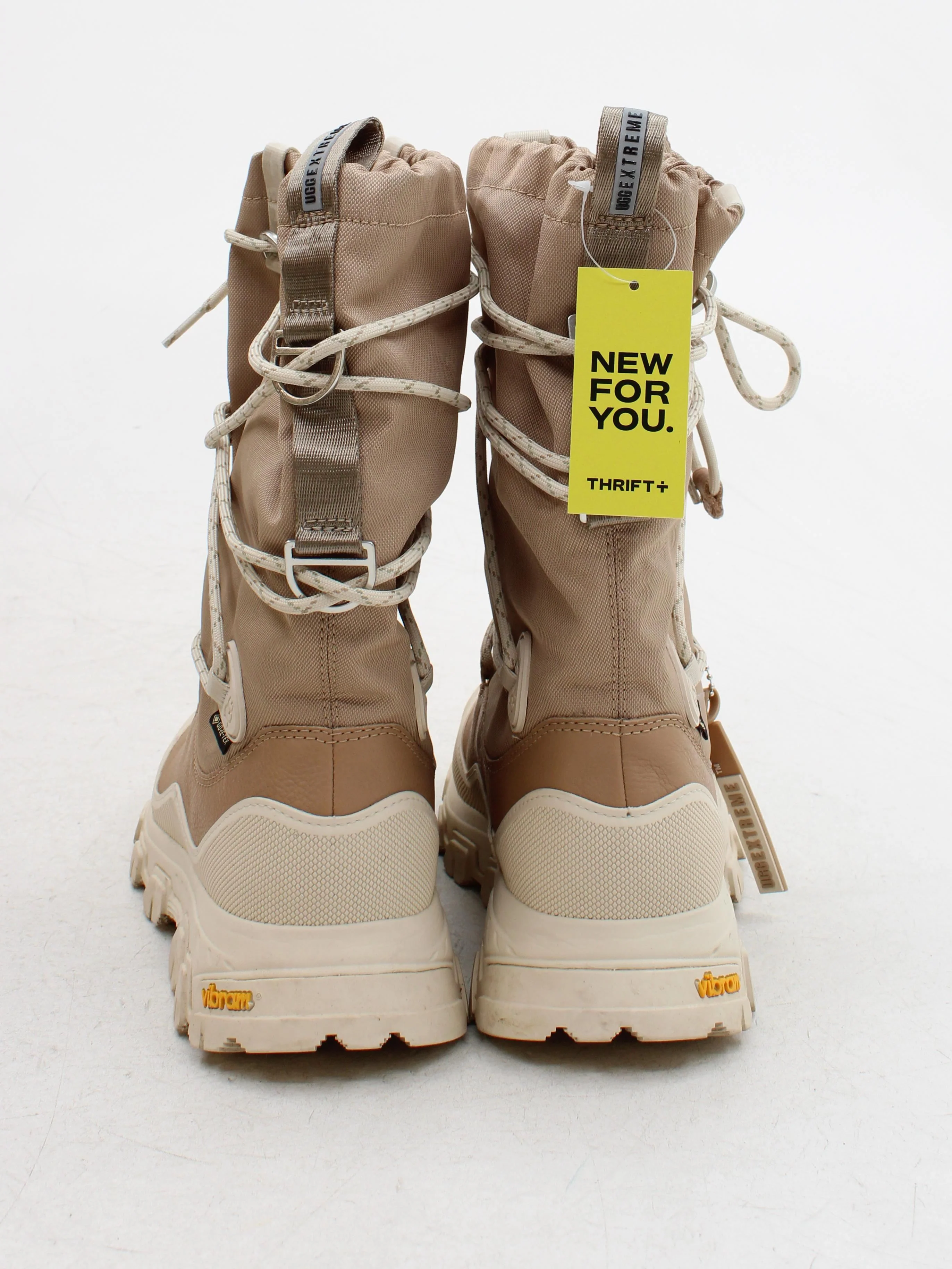 UGG Women's Boots UK 6 Tan 100% Leather Wellies - Image 3