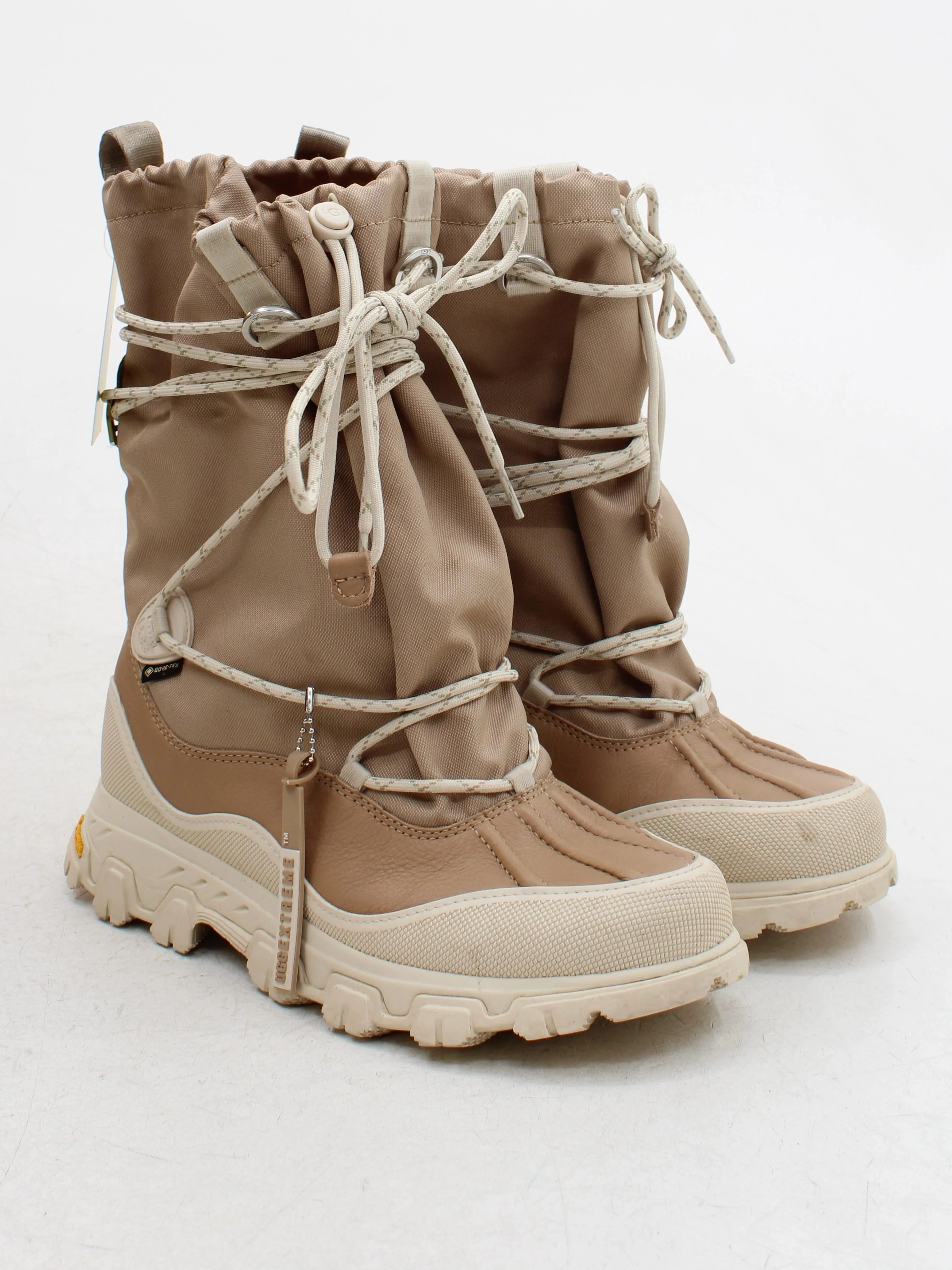 UGG Women's Boots UK 6 Tan 100% Leather Wellies - Image 4