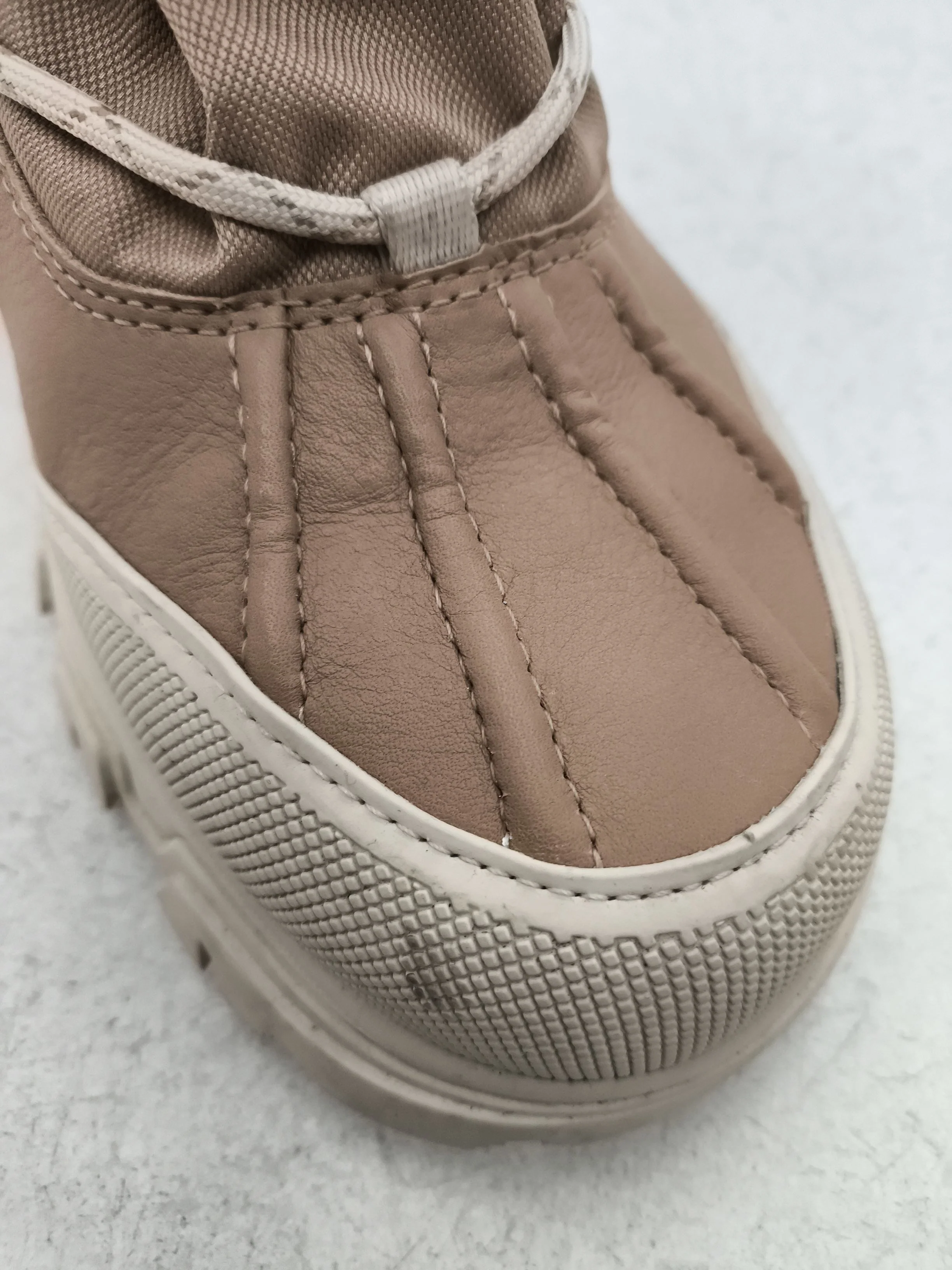 UGG Women's Boots UK 6 Tan 100% Leather Wellies - Image 8